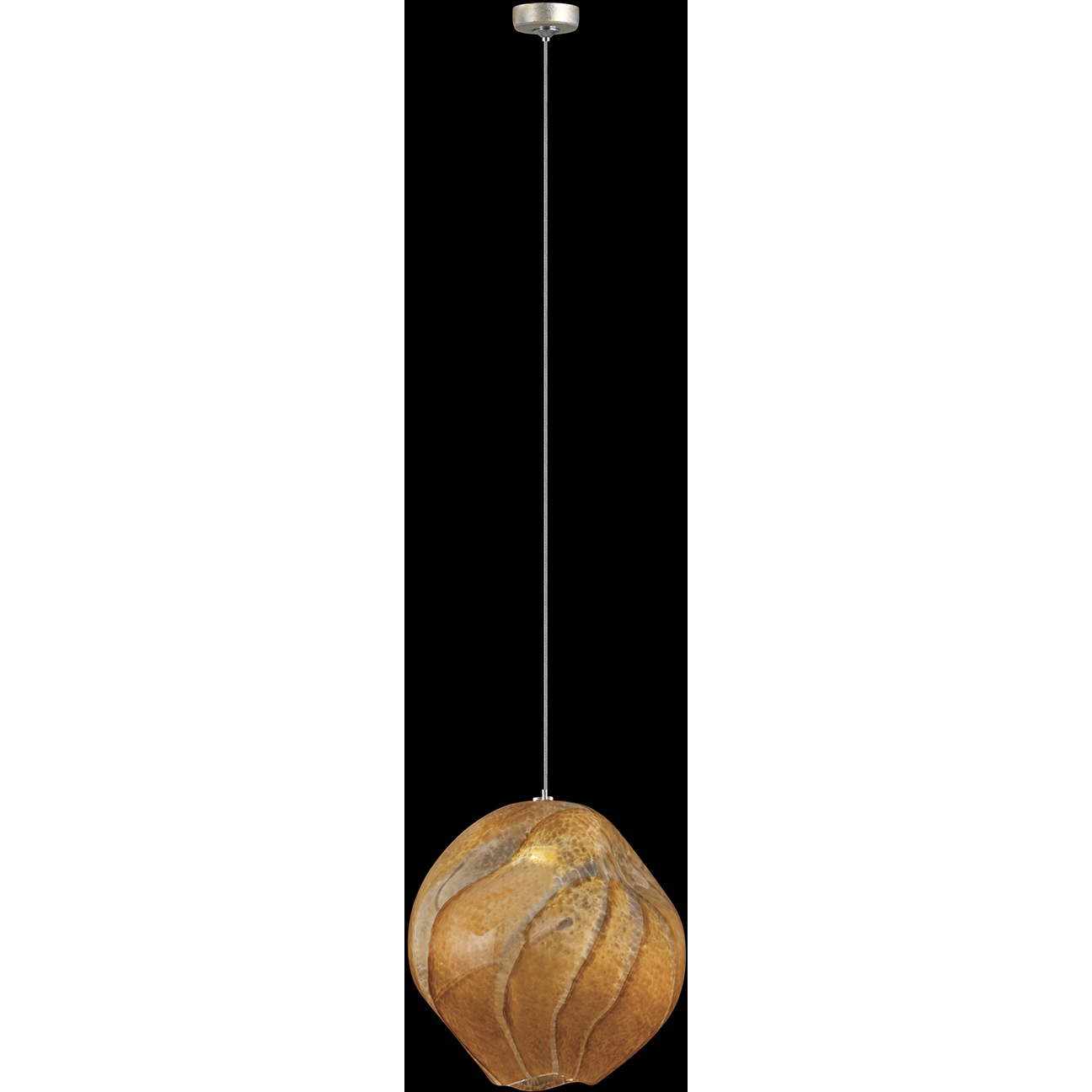 Vesta LED 6.5 inch Gold Drop Light Ceiling Light