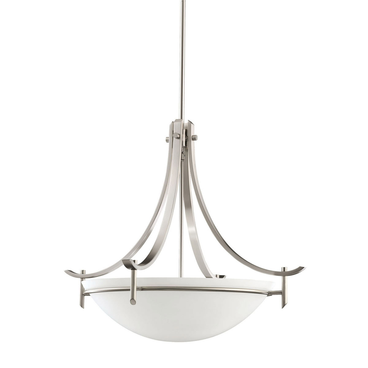 Olympia 3 Light 24 inch Antique Pewter Inverted Pendant Medium Ceiling Light, Medium