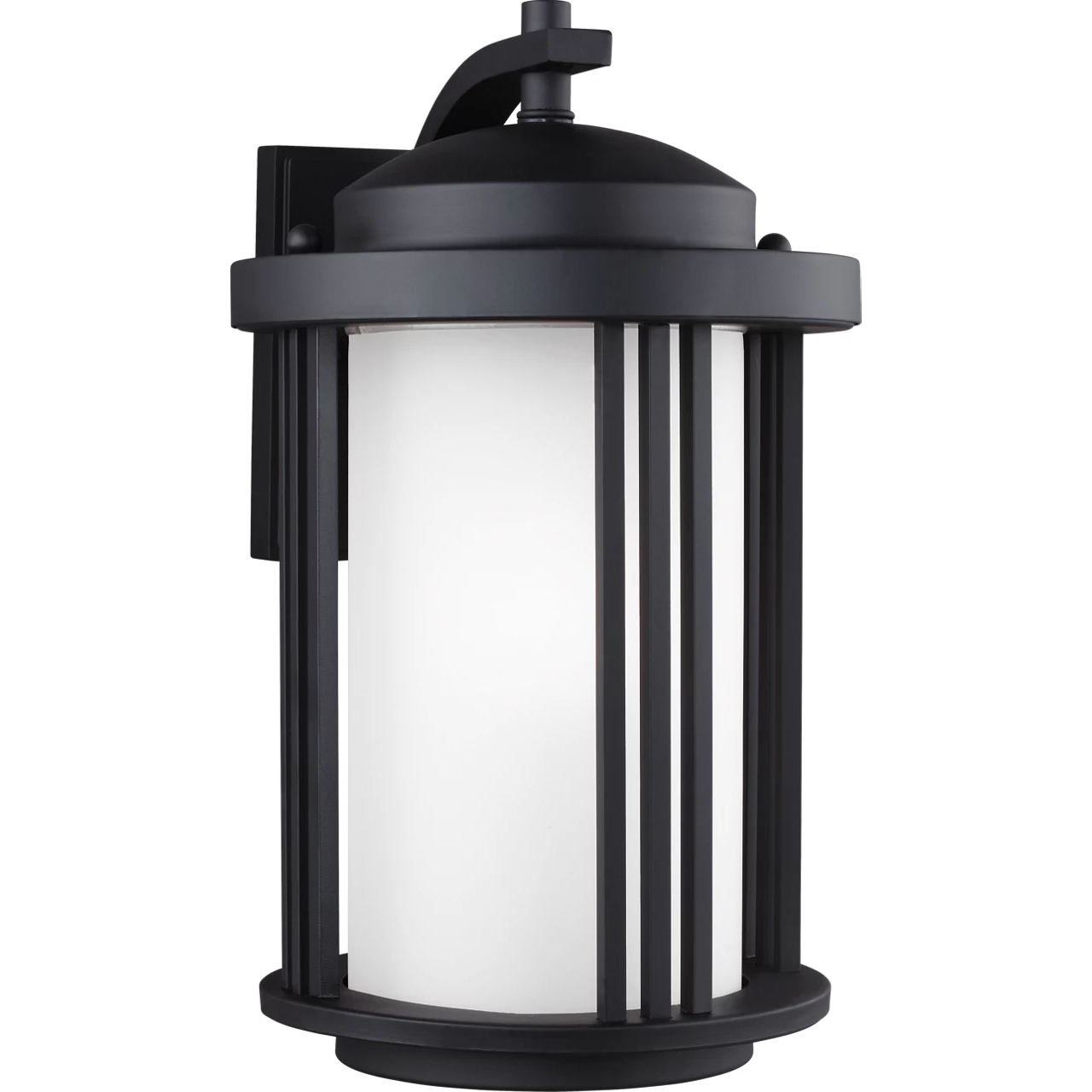 Crowell 1 Light 14.88 inch Antique Bronze Outdoor Wall Lantern, Medium