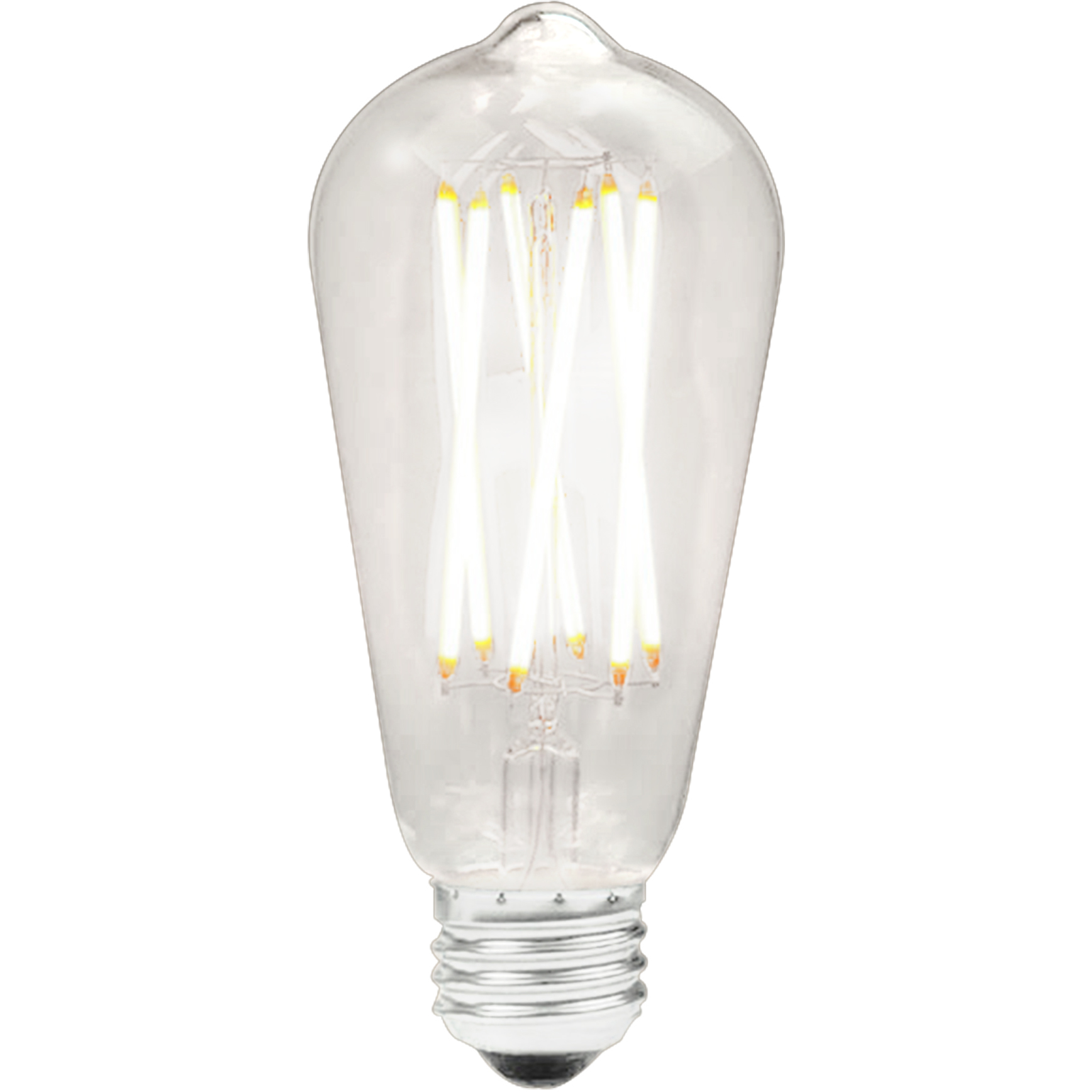 LED Dimmable Light Bulb ST E26 8 watt LED Light Bulb, Pack of 3