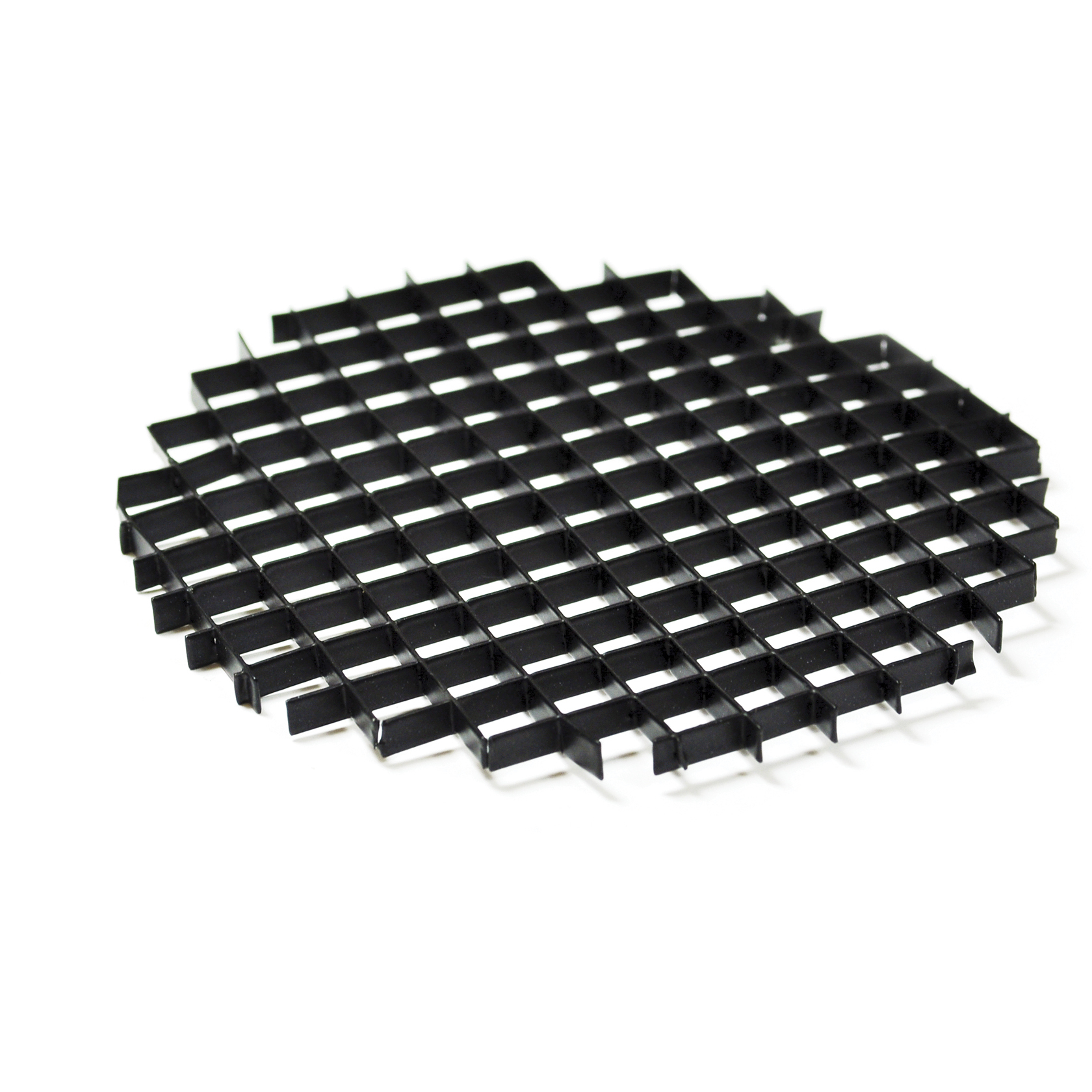 Jason 1 Light Black Louver Ceiling Light