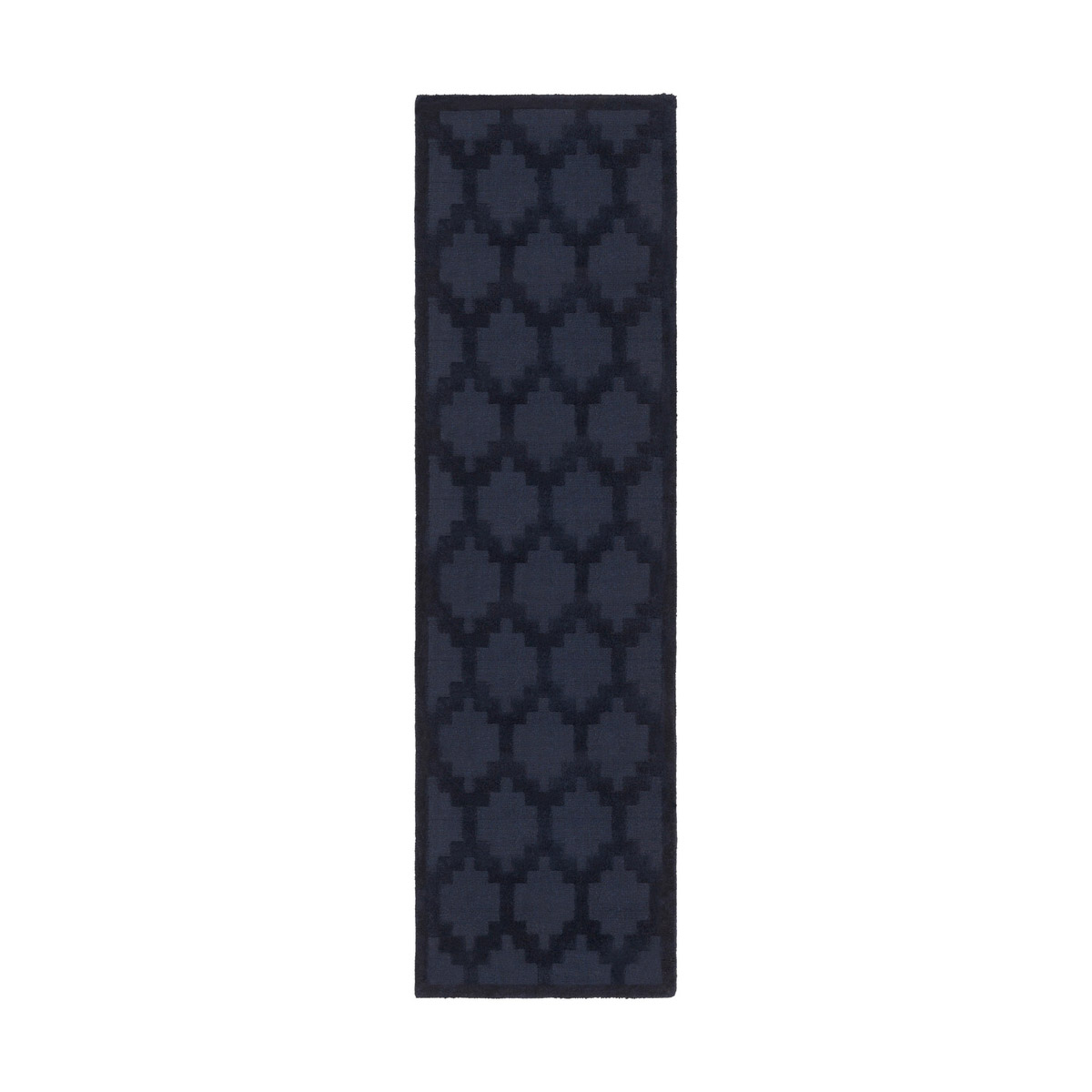 Metro 60 X 36 inch Navy Rugs, Rectangle