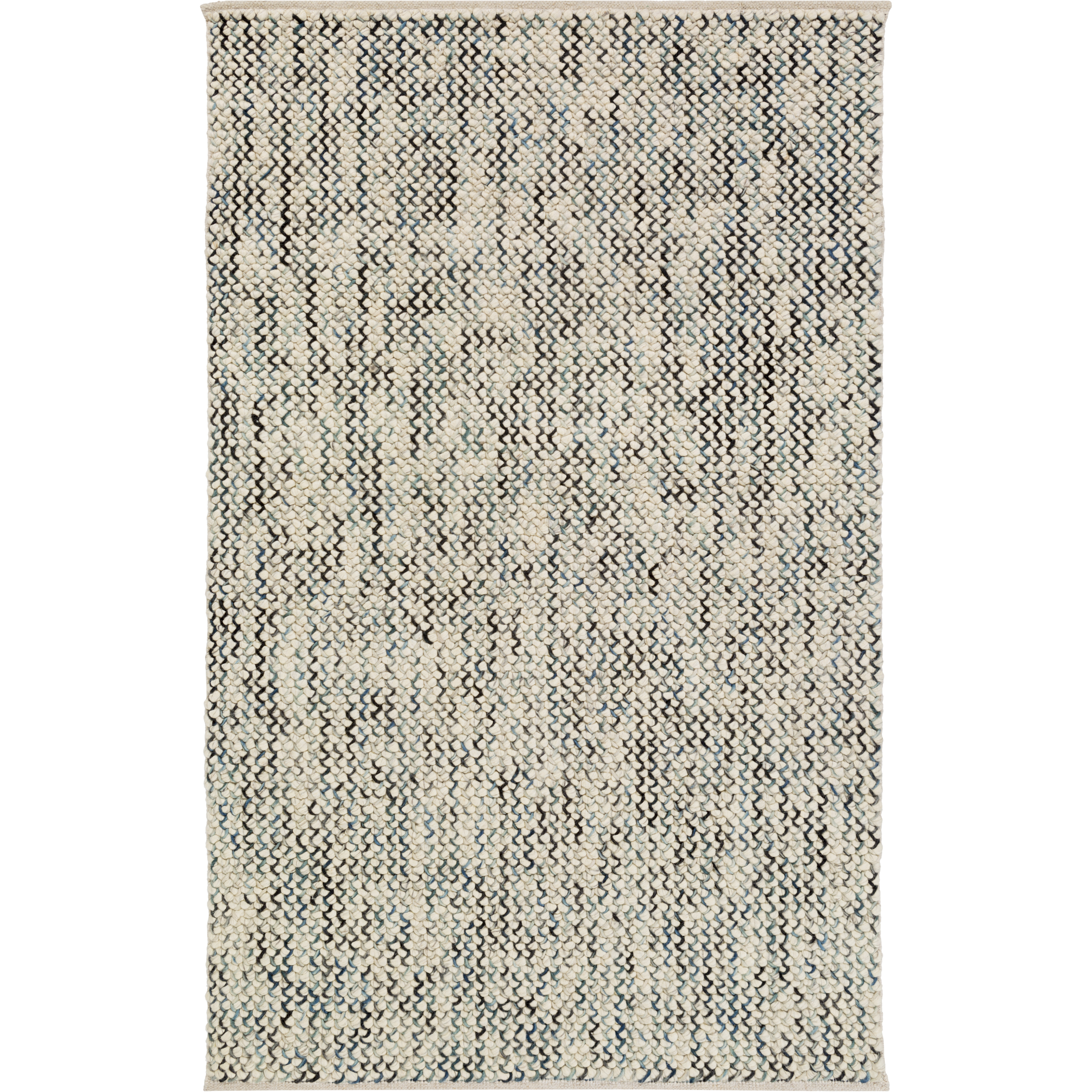 Lansdowne 90 X 60 inch Dark Blue Rug, Rectangle
