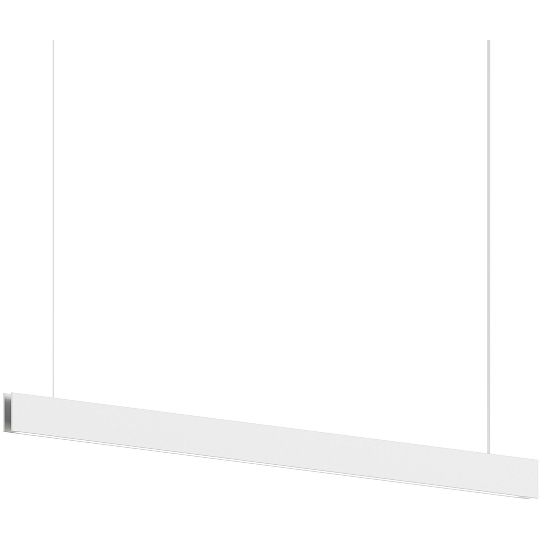 Lithe 1 Light 48 inch Textured White Pendant Ceiling Light