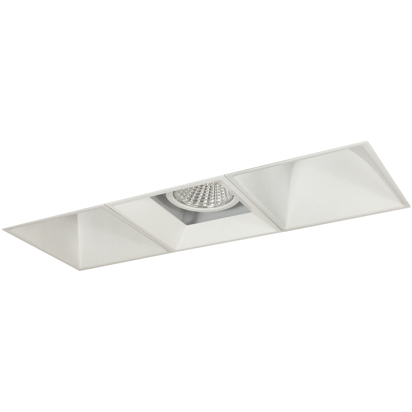 LE81 Matte Powder White Recessed