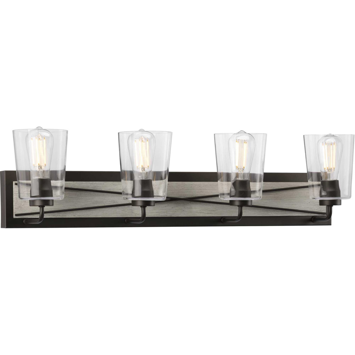 Briarwood 4 Light 34.75 inch Graphite Bath Vanity Wall Light