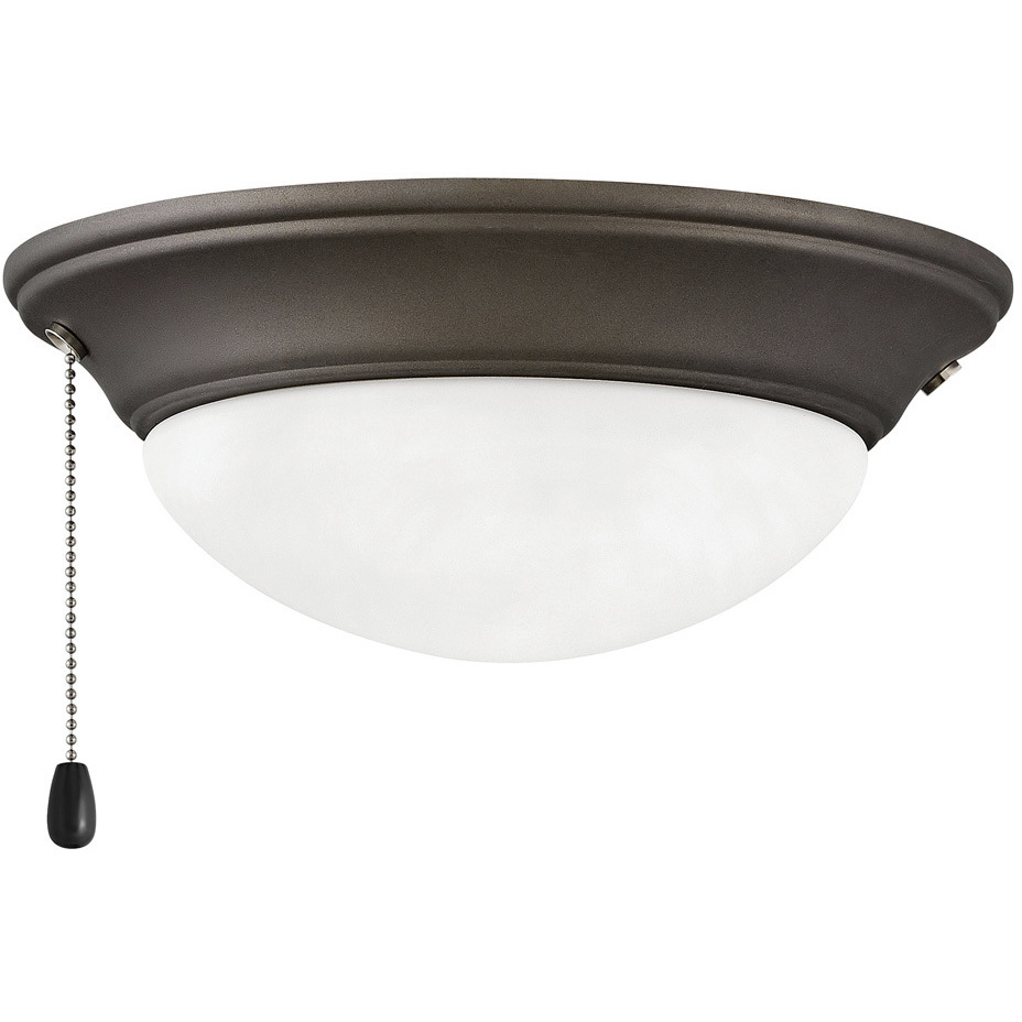 Light Kit LED Metallic Matte Bronze Fan Light Kit, Small