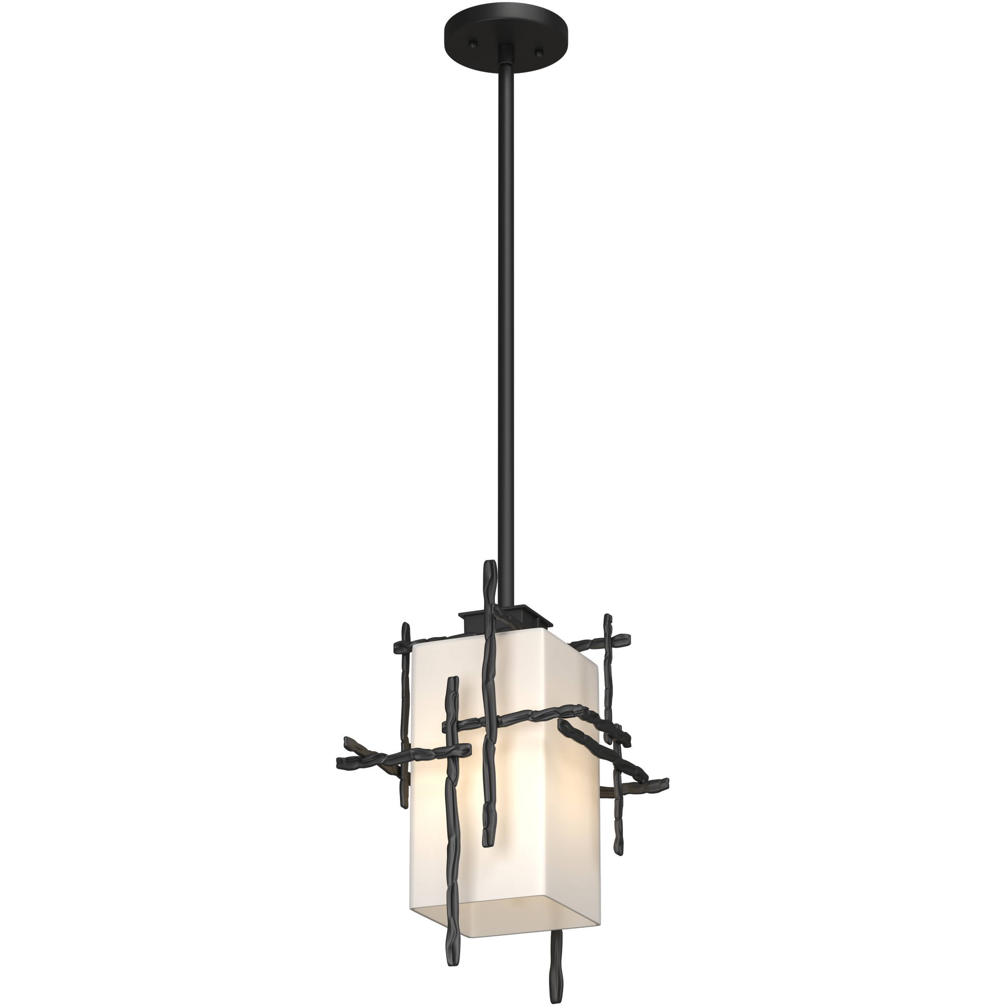 Tura 1 Light 9.4 inch Coastal Black Outdoor Pendant