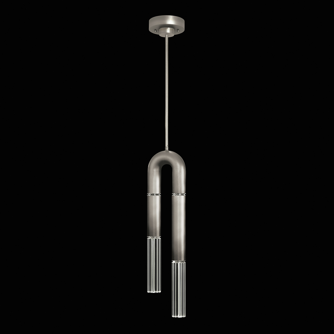 Antonia LED 7 inch Silver Pendant Ceiling Light