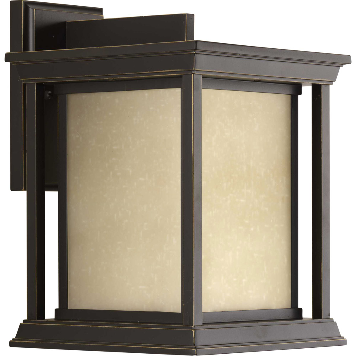 Endicott Outdoor Wall Lantern in Antique Bronze, Large