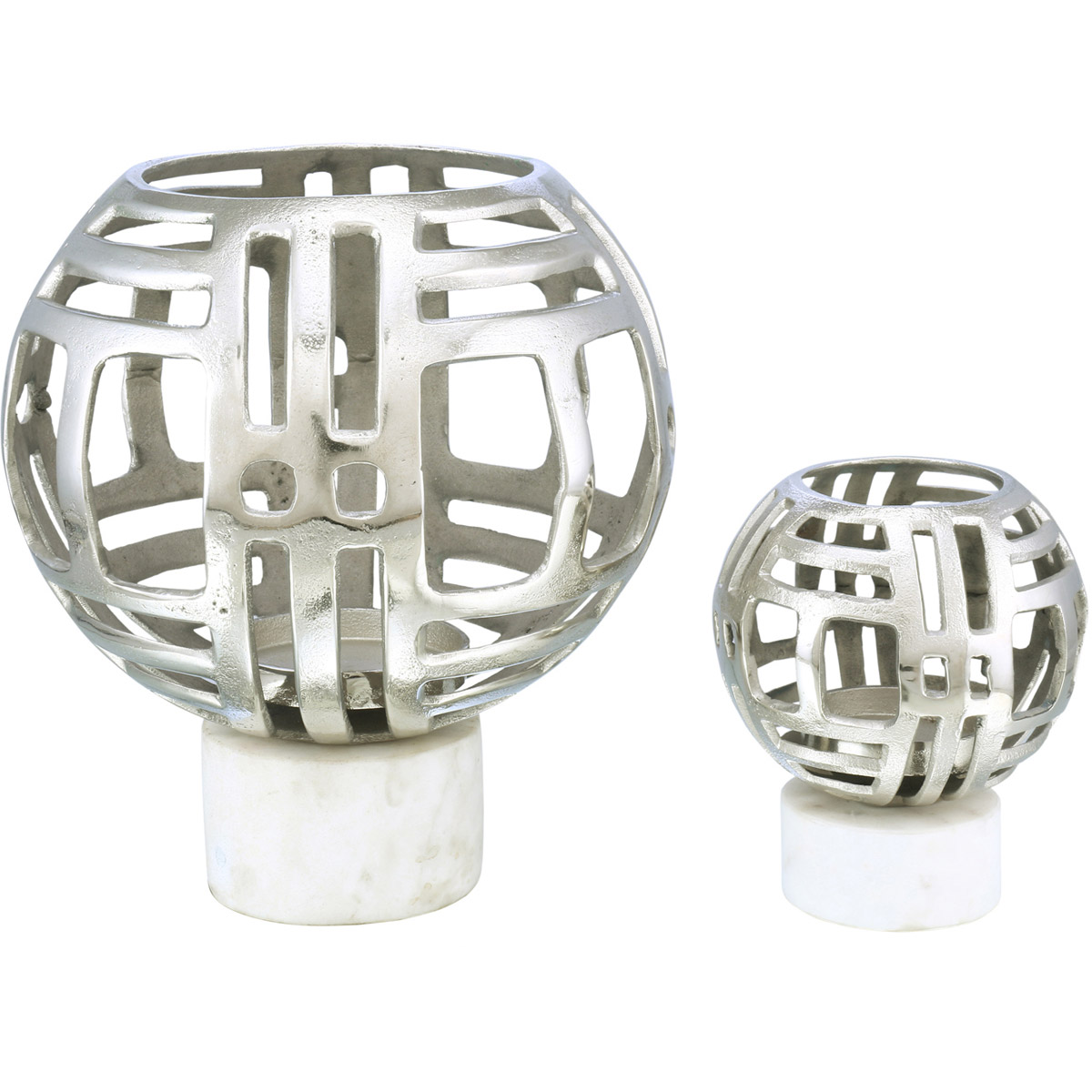 Crestview Tea Light Holders, Set of 2