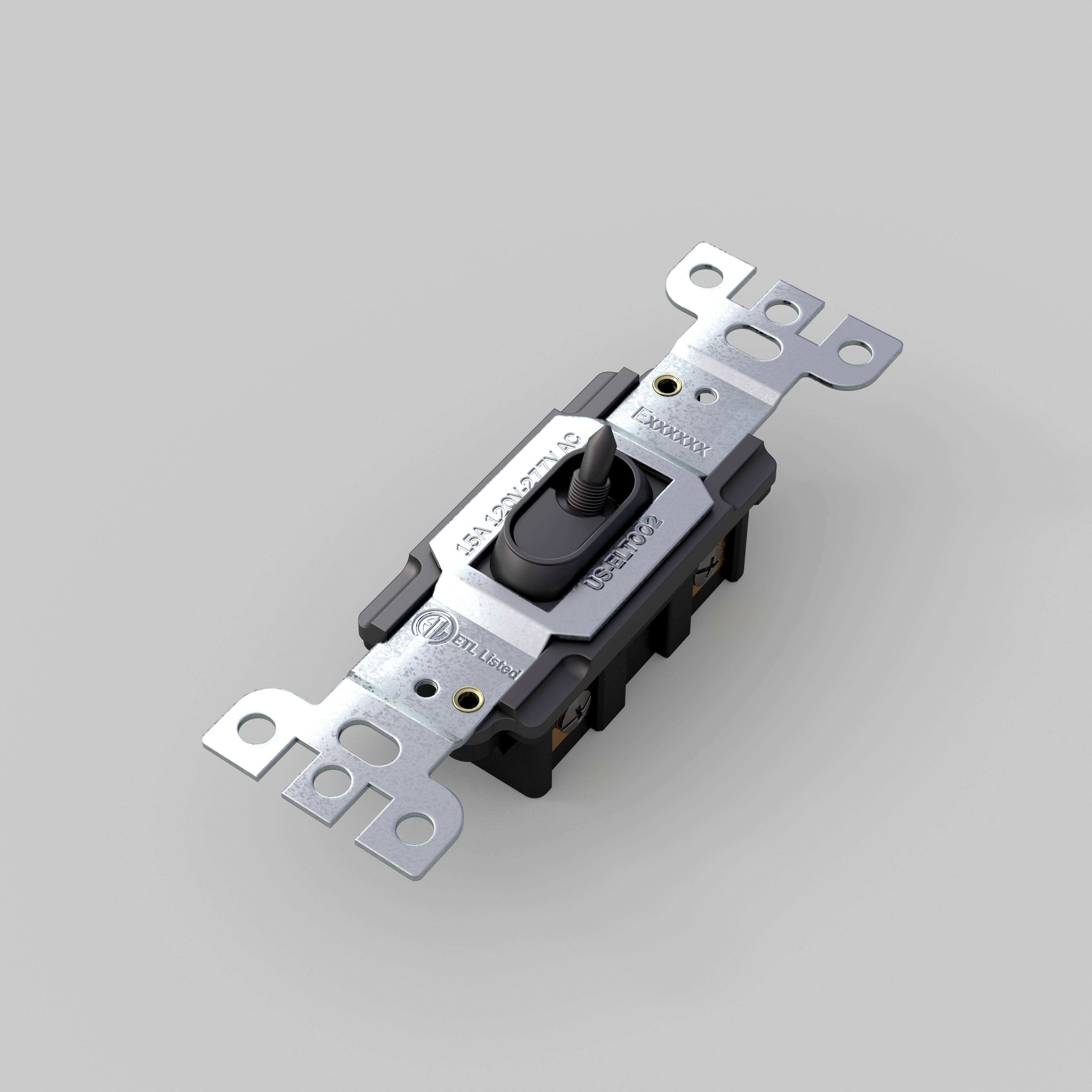 Toggle 120-277 Black Module, Standard