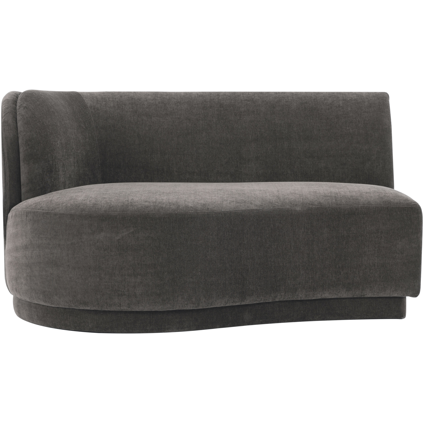 Yoon Grey Chaise, Left