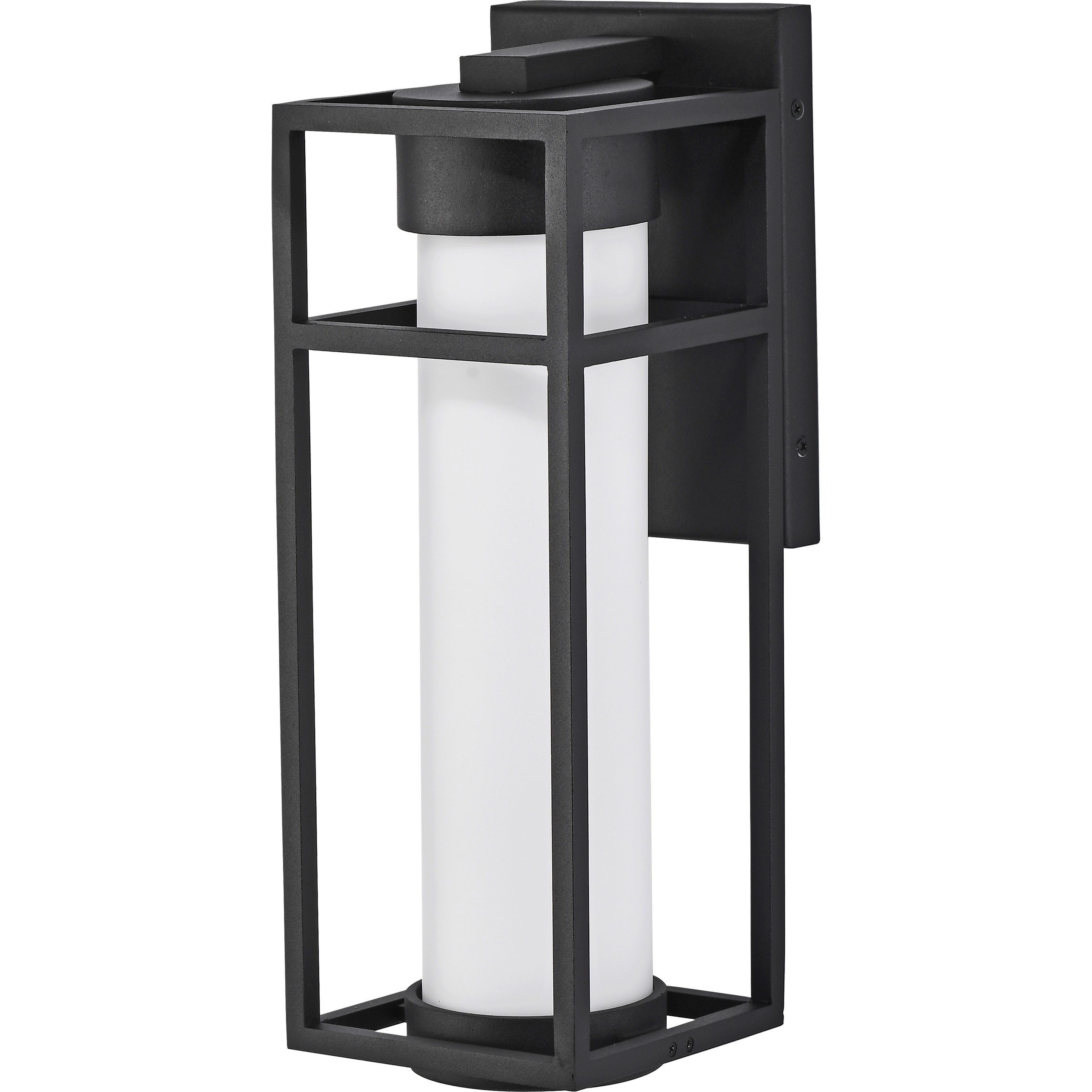 Ledges LED 16 inch Matte Black Outdoor Wall Sconce
