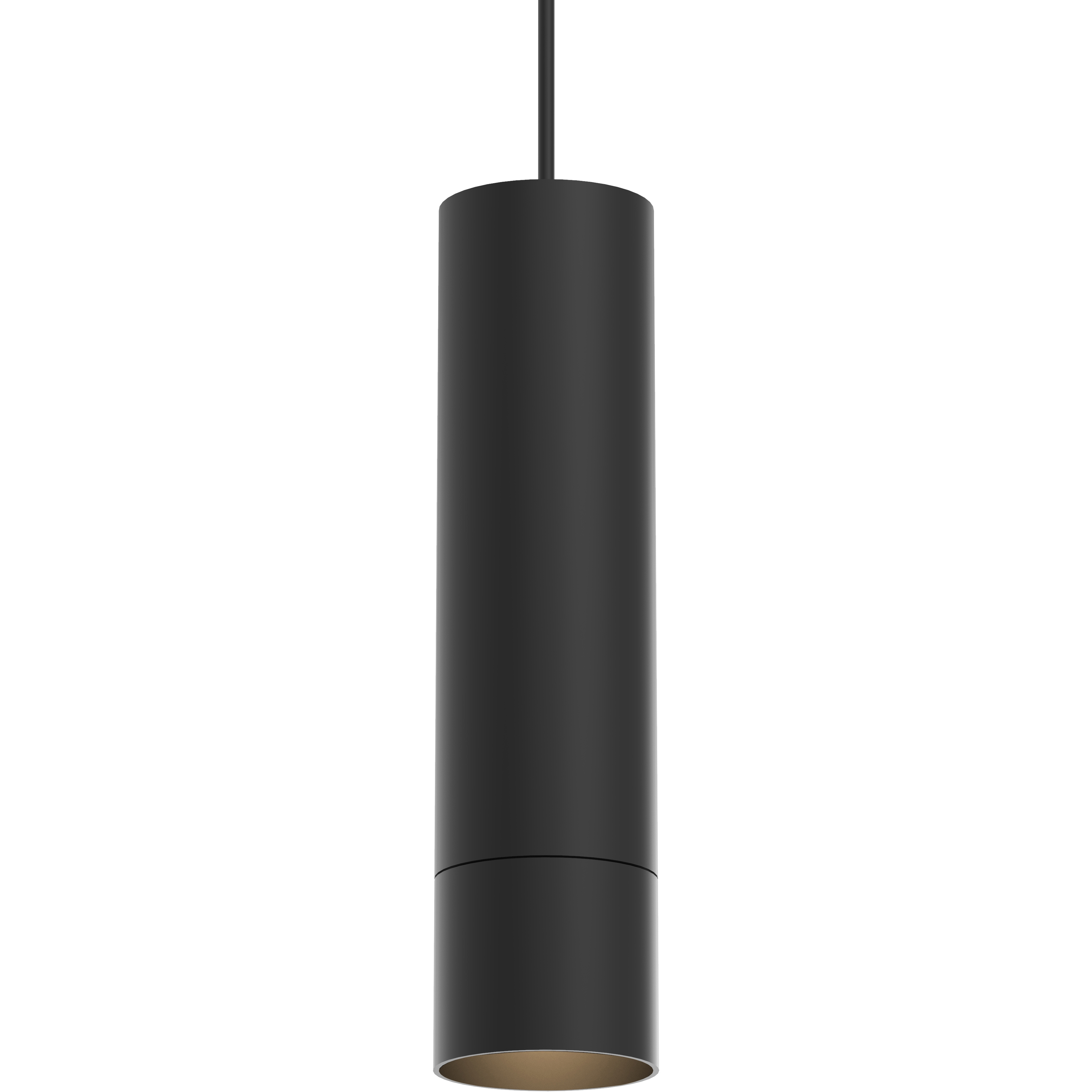 Alc LED 3 inch Satin Black Pendant Ceiling Light