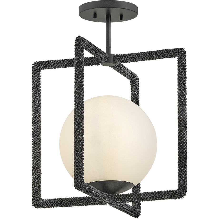 Keona 1 Light 16.25 inch Painted Black Oxide Convertible Semi-Flush Mount Ceiling Light