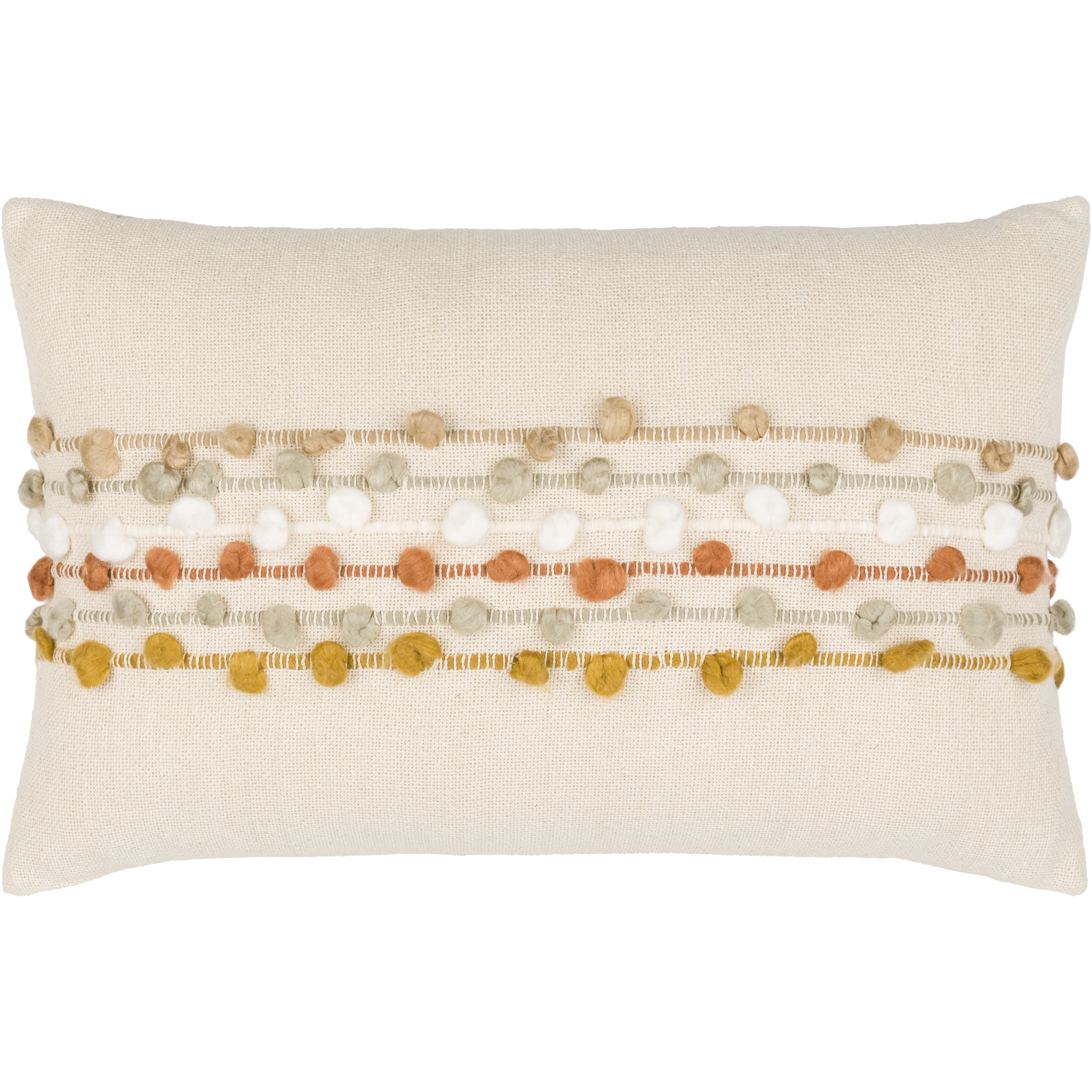Maysville 24 inch Light Beige Pillow Kit in 16 x 24, Lumbar