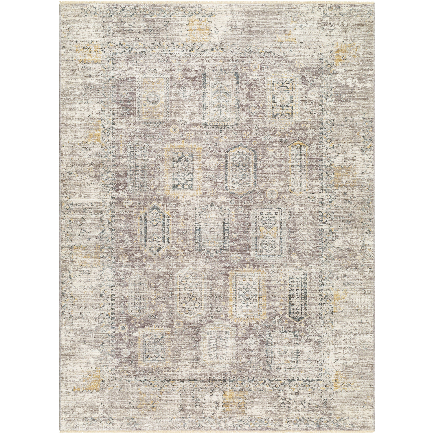 Carlisle 35 X 24 inch Dark Brown Rug, Rectangle