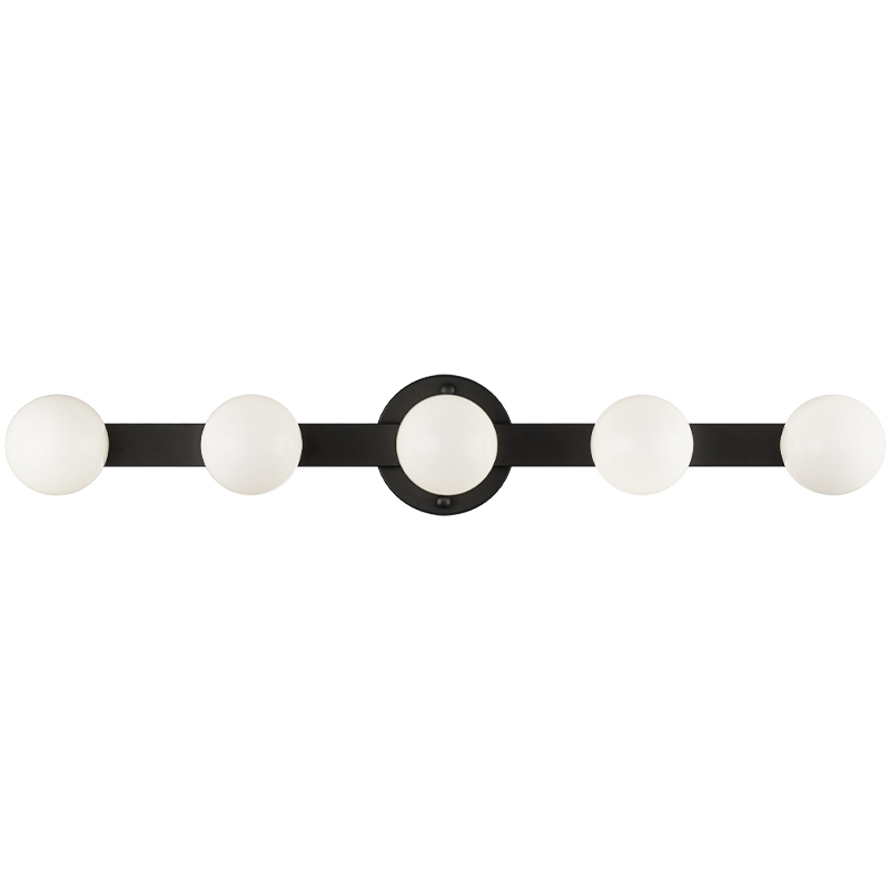 Pizzazz LED 31.5 inch Matte Black Wall Sconce Wall Light