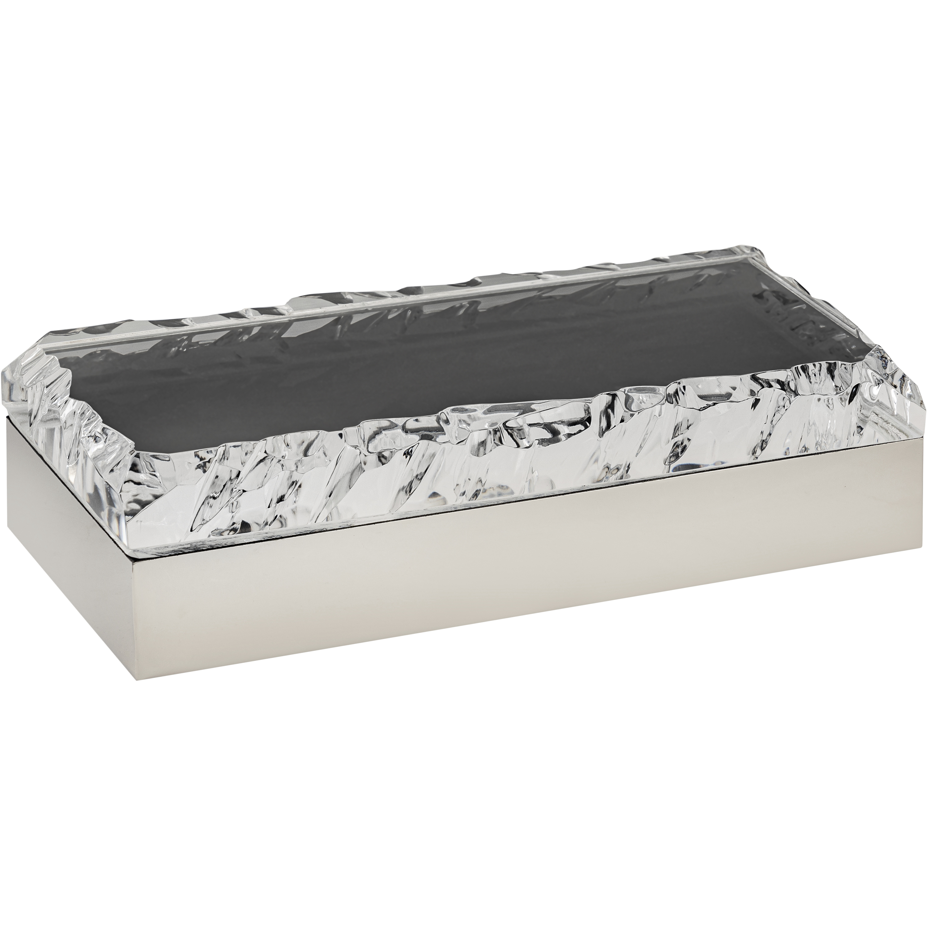 Cogar 14 X 7 inch Polished Nickel with Clear Box