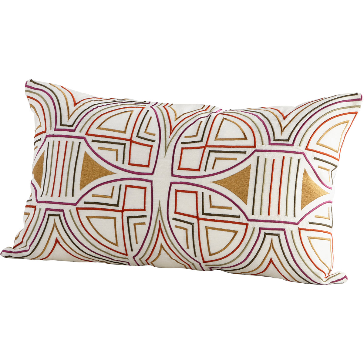 Ella 24 X 14 inch Multi Colored Pillow Cover