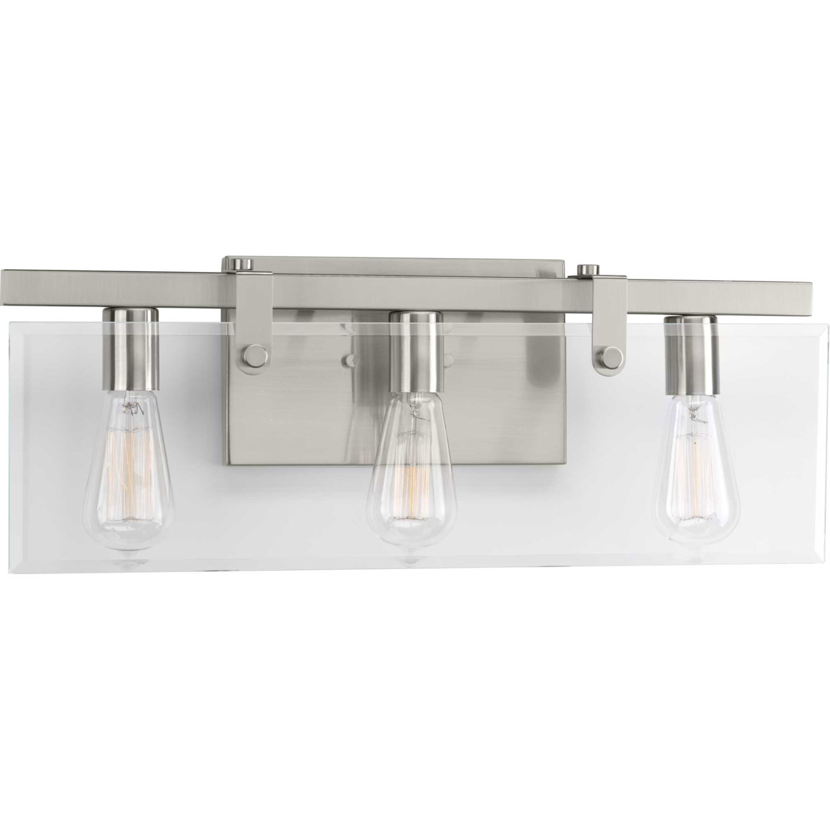 Glayse 3 Light 23 inch Brushed Nickel Bath Vanity Wall Light, Design Series