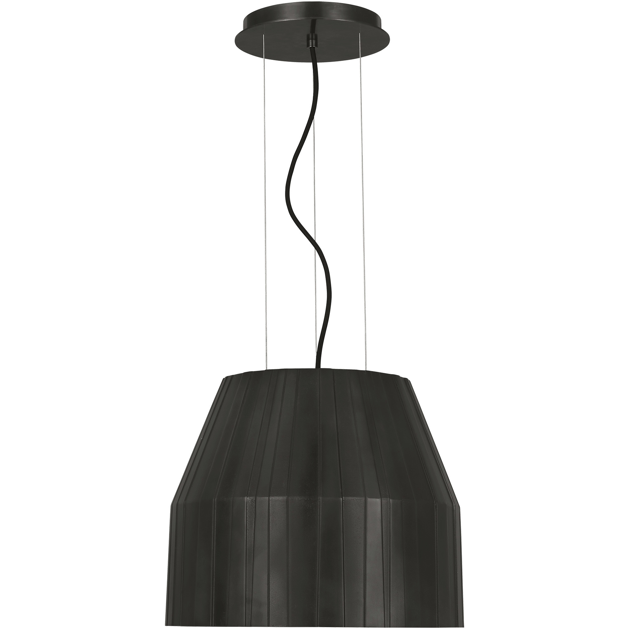 Clodagh Bling LED 16.2 inch Plated Dark Bronze Line-Voltage Pendant Ceiling Light