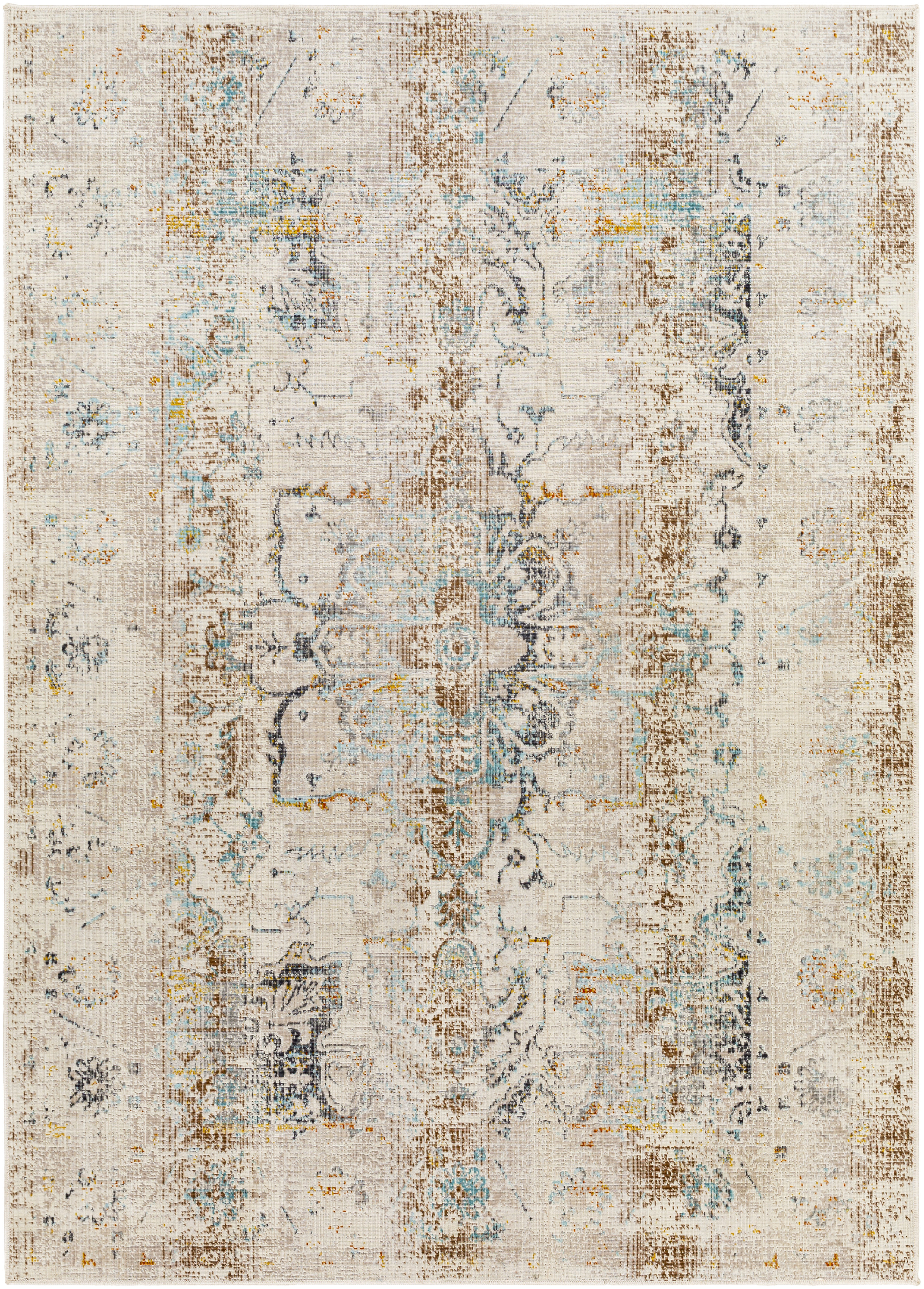 Dublin 67 X 47 inch Taupe Rug in 4 X 6, Rectangle