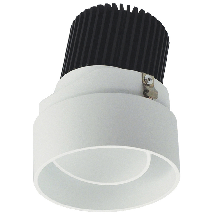 Iolite Matte Powder White Recessed Light in 3000K, 1000, Round Trimless