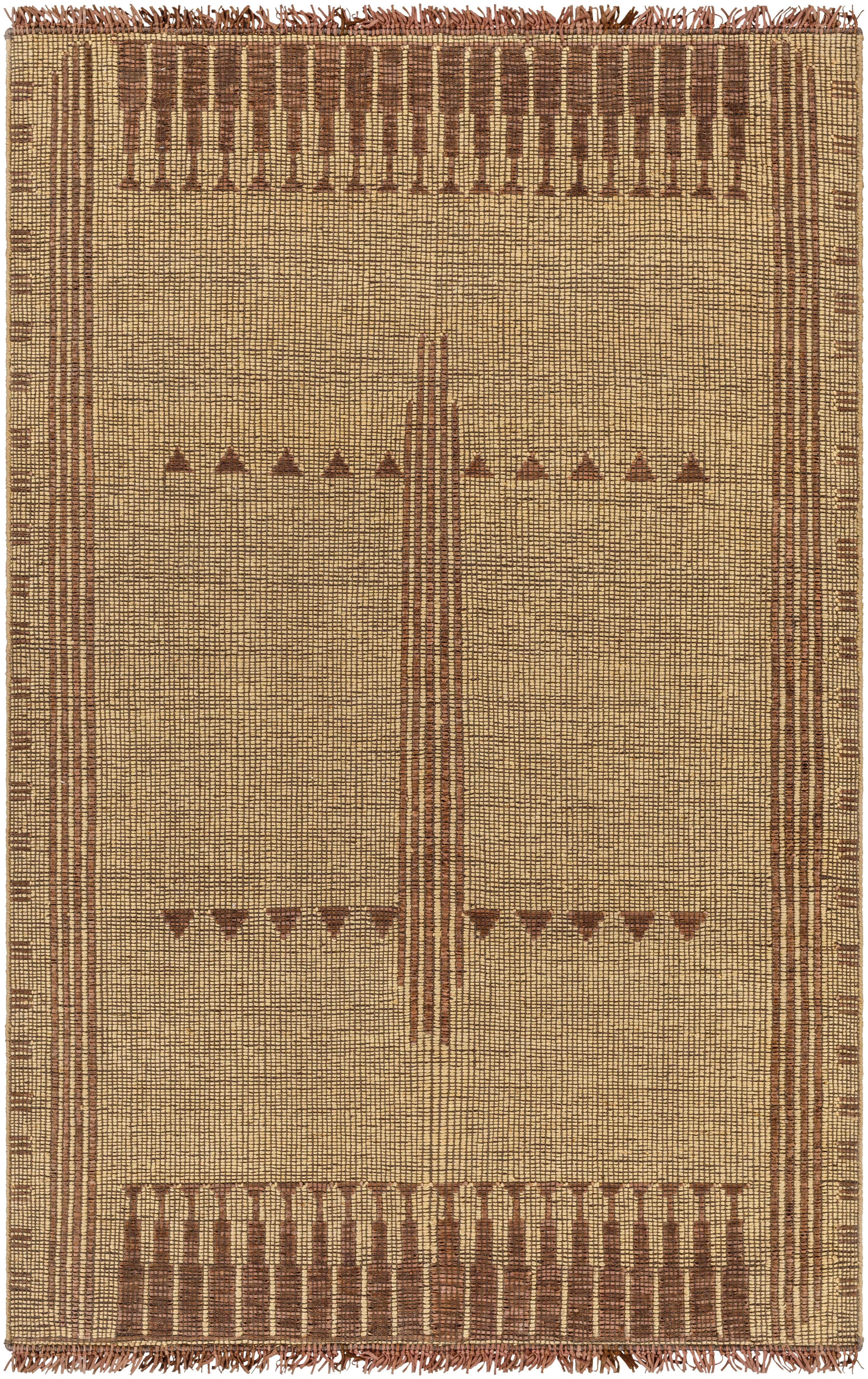 Touareg 168 X 120 inch Mustard Rug, Rectangle