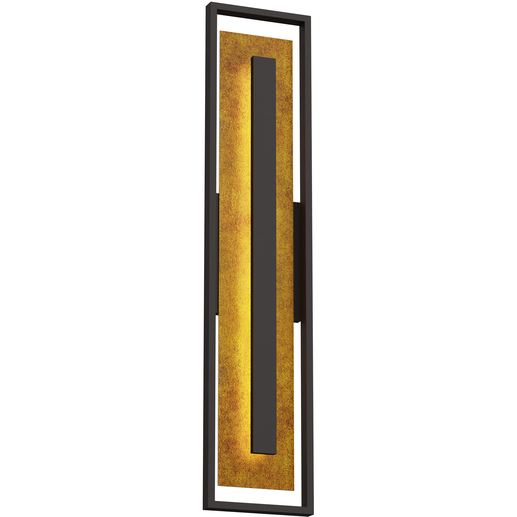 Panels LED 42 inch Dark Bronze Outdoor Wall Sconce