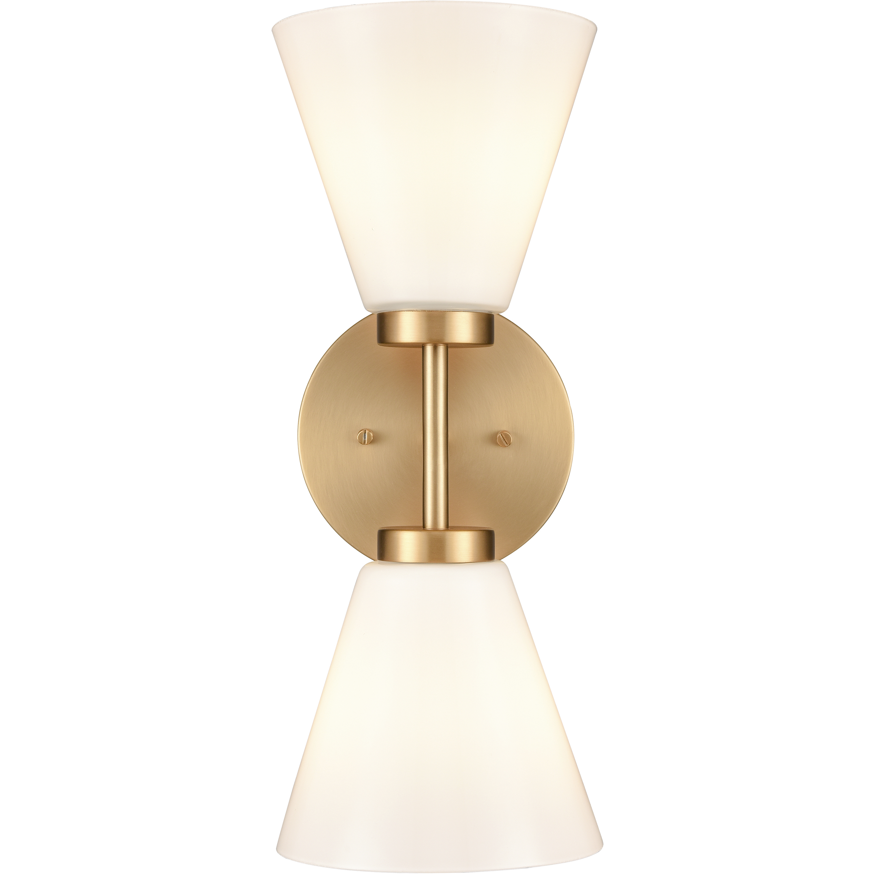 Houghton Vanity Light Wall Light in Brushed Gold