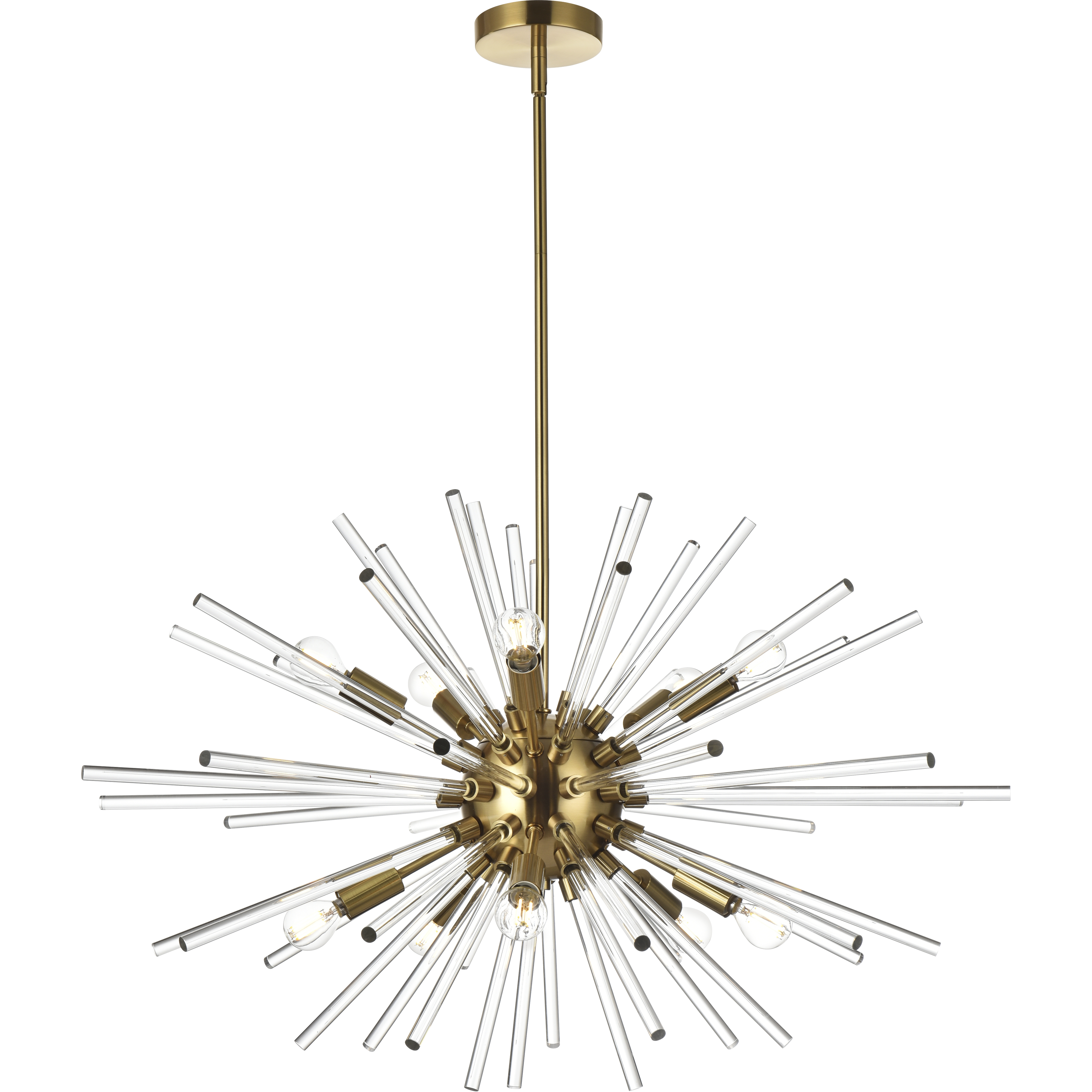 Sienna 10 Light 32 inch Gold Pendant Ceiling Light