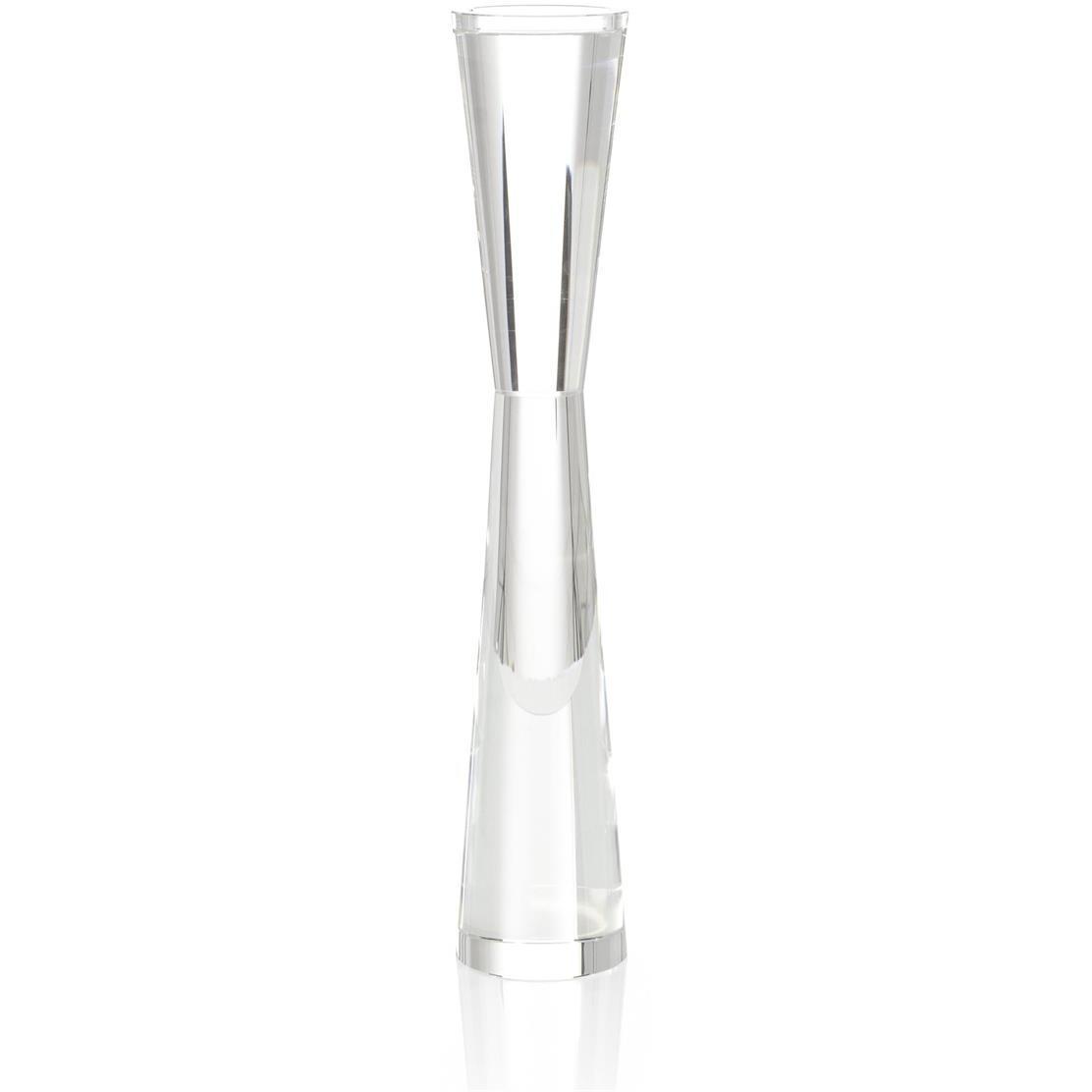 Crystal Hourglass I 22 X 4.25 inch Candleholder