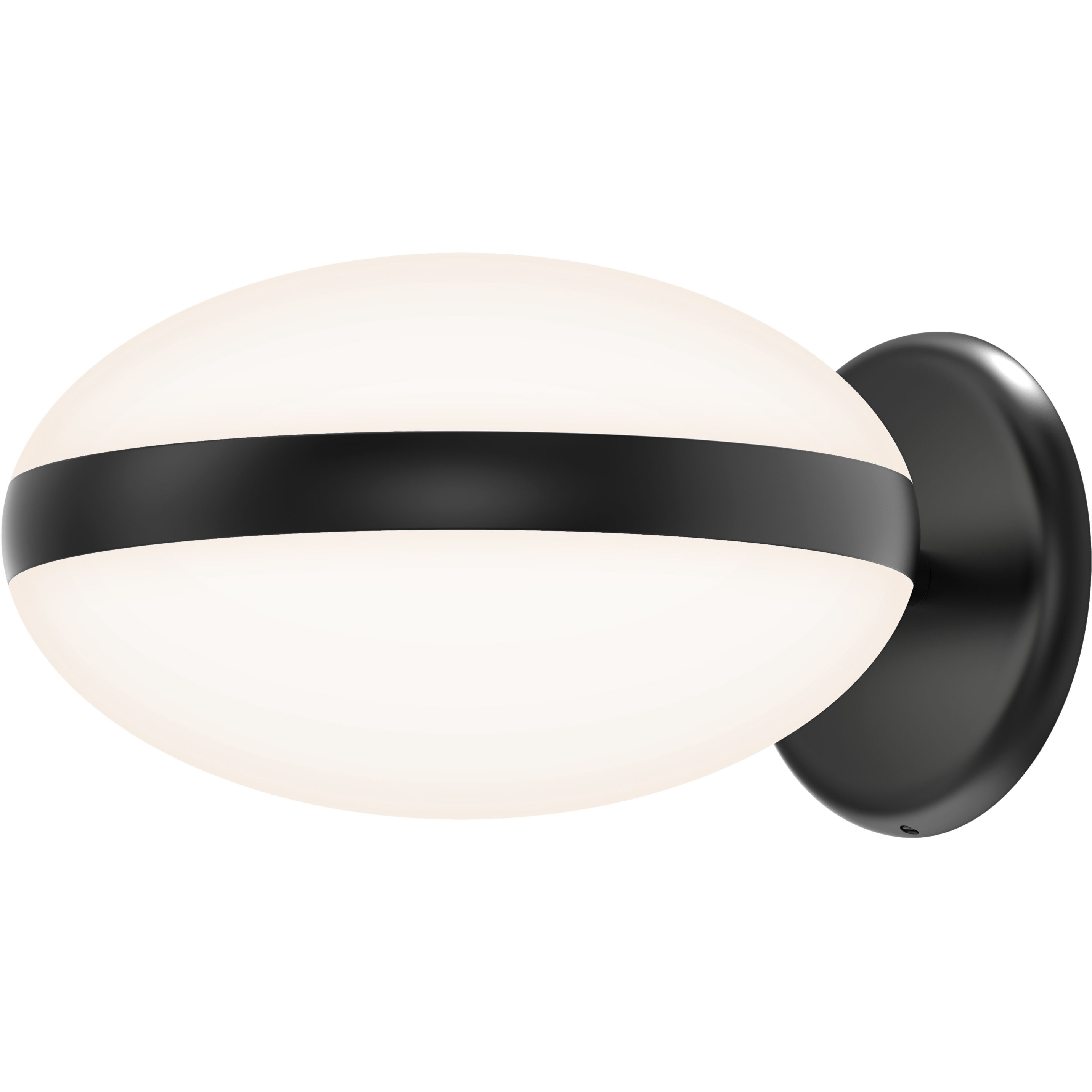 Pillows LED 9 inch Satin Black Sconce Wall Light