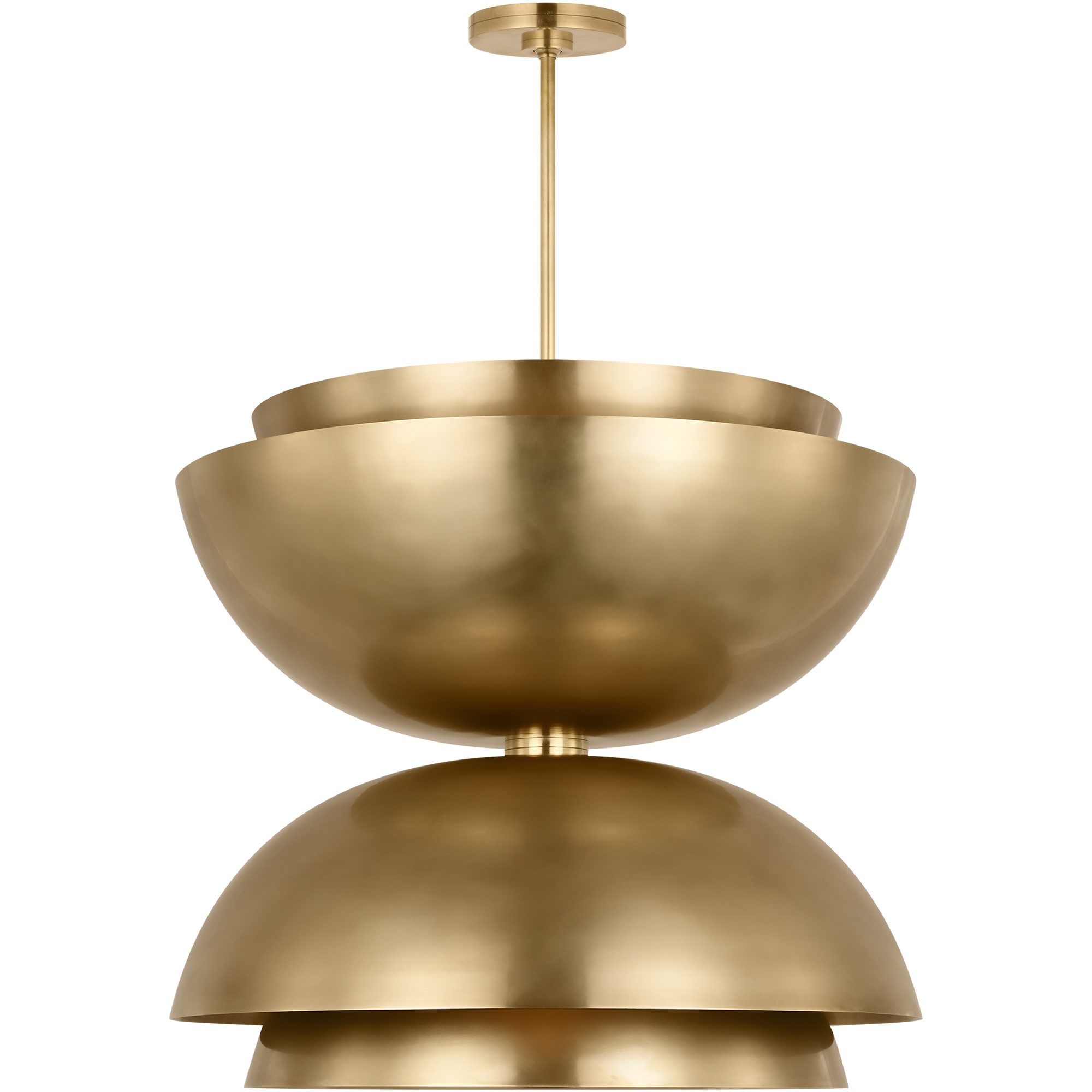 Sean Lavin Shanti 2 Light 31.5 inch Natural Brass Pendant Ceiling Light