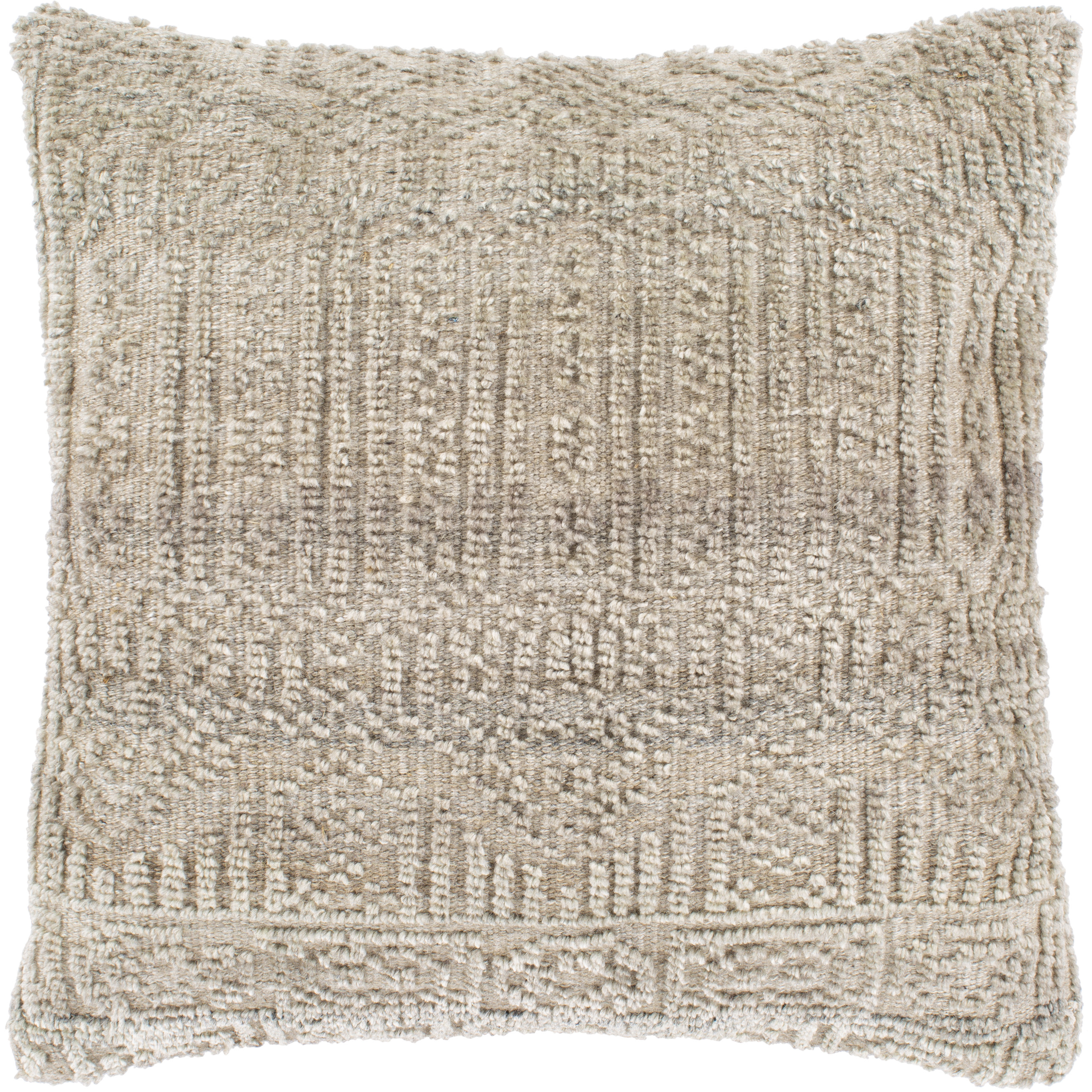 Nobility 22 X 22 inch Gray Pillow Kit, Square