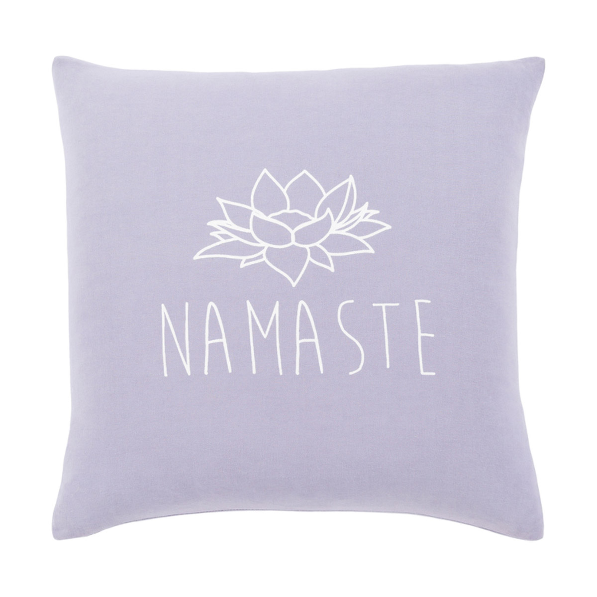 Motto 20 X 20 inch Lavender Pillow Kit, Square