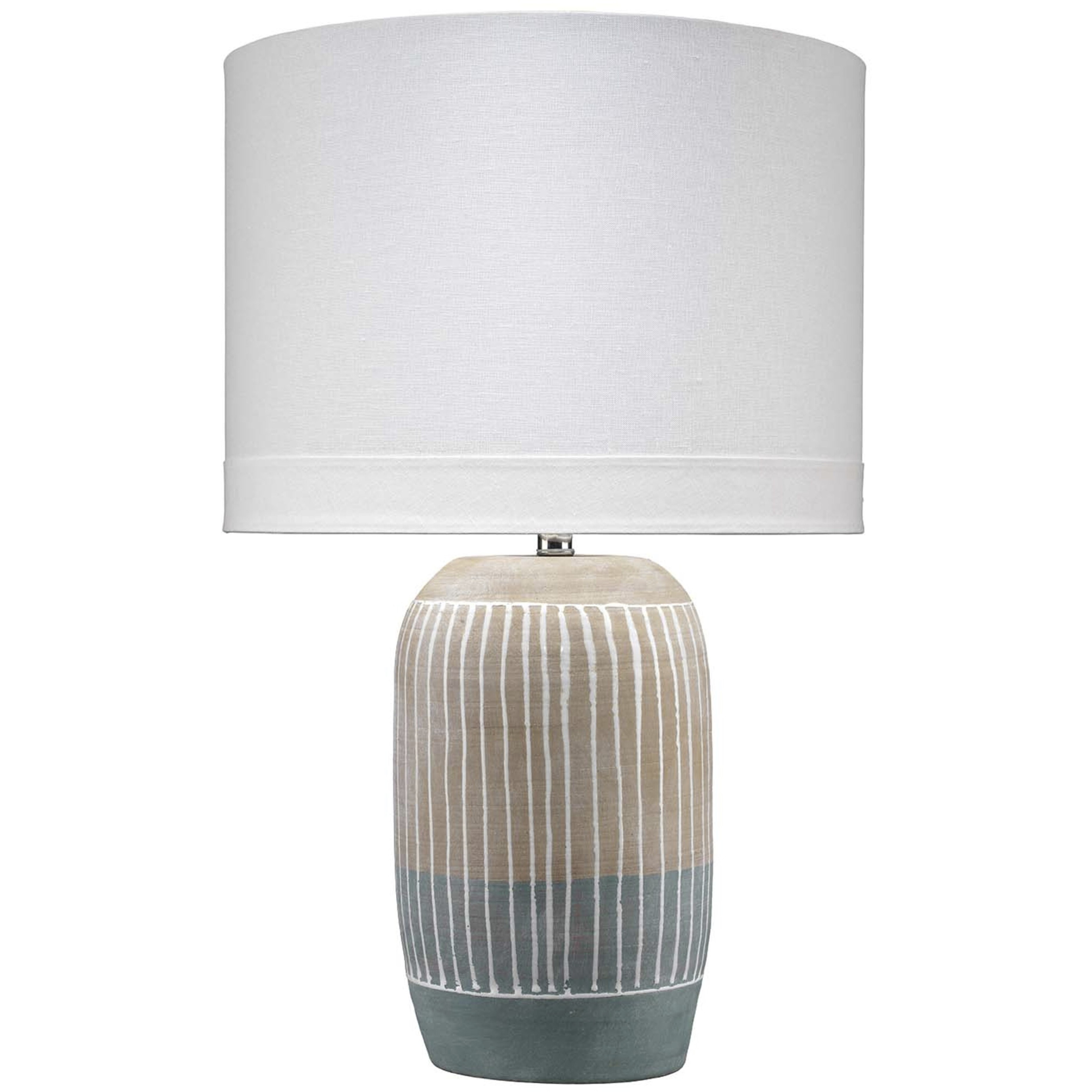 Flagstaff 29.5 inch 150 watt Natural & Slate Table Lamp Portable Light