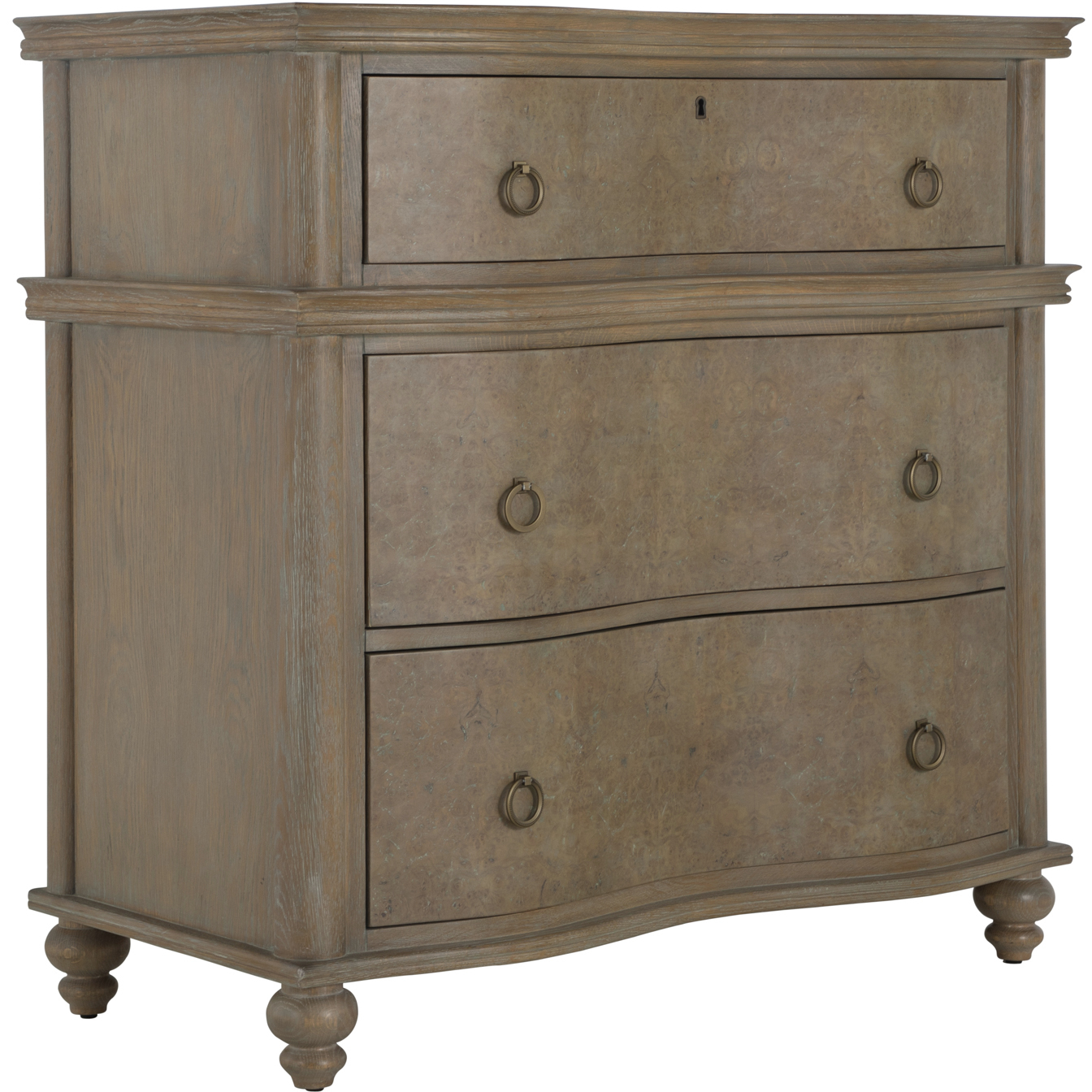 Baron Cerused Brown Chest