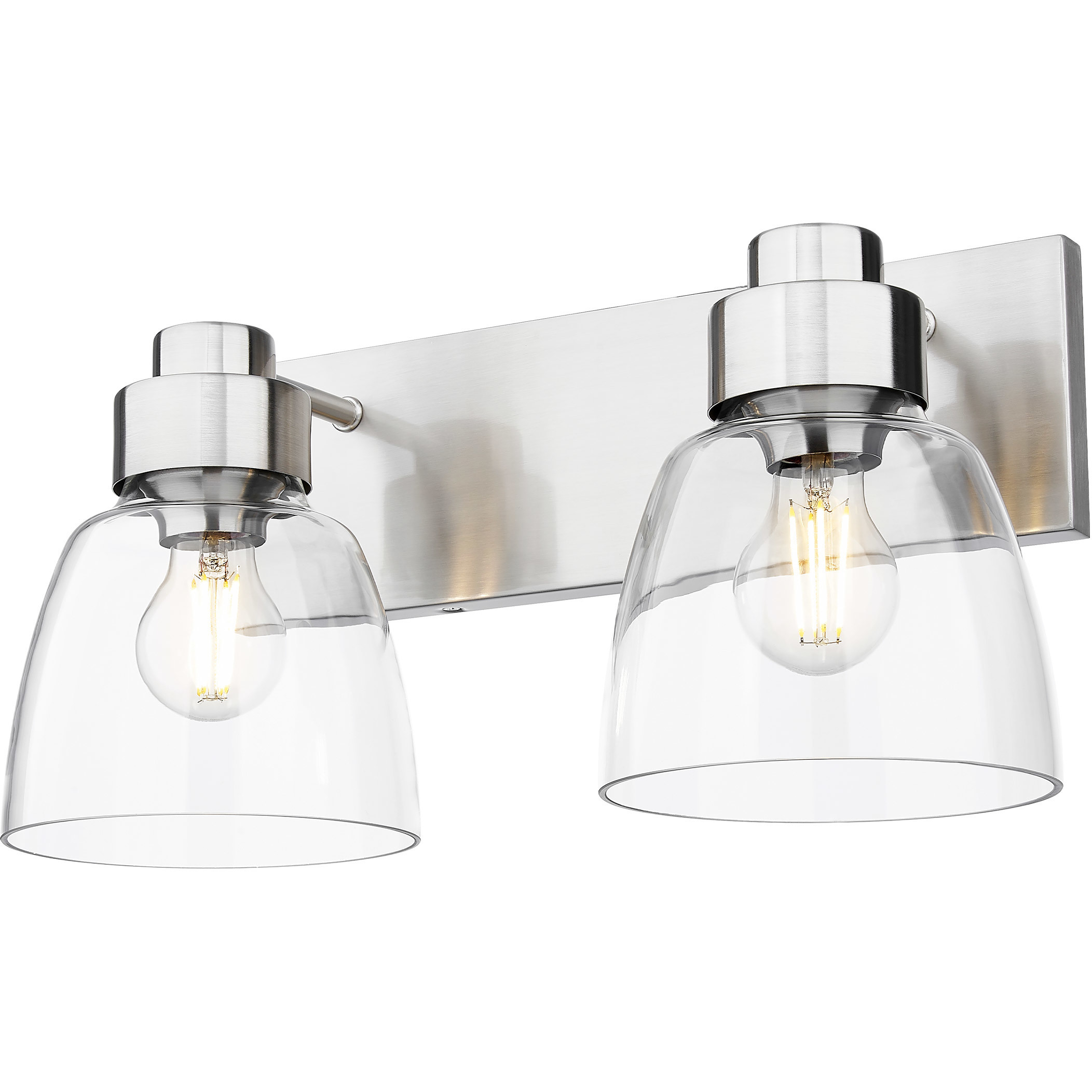 Remy Vanity Wall Light in Pewter
