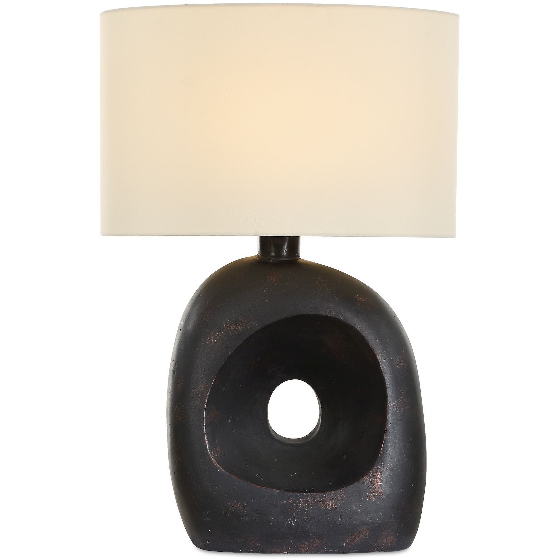 Peephole 26 inch 150.00 watt Dark Bronze Outdoor Table Lamp
