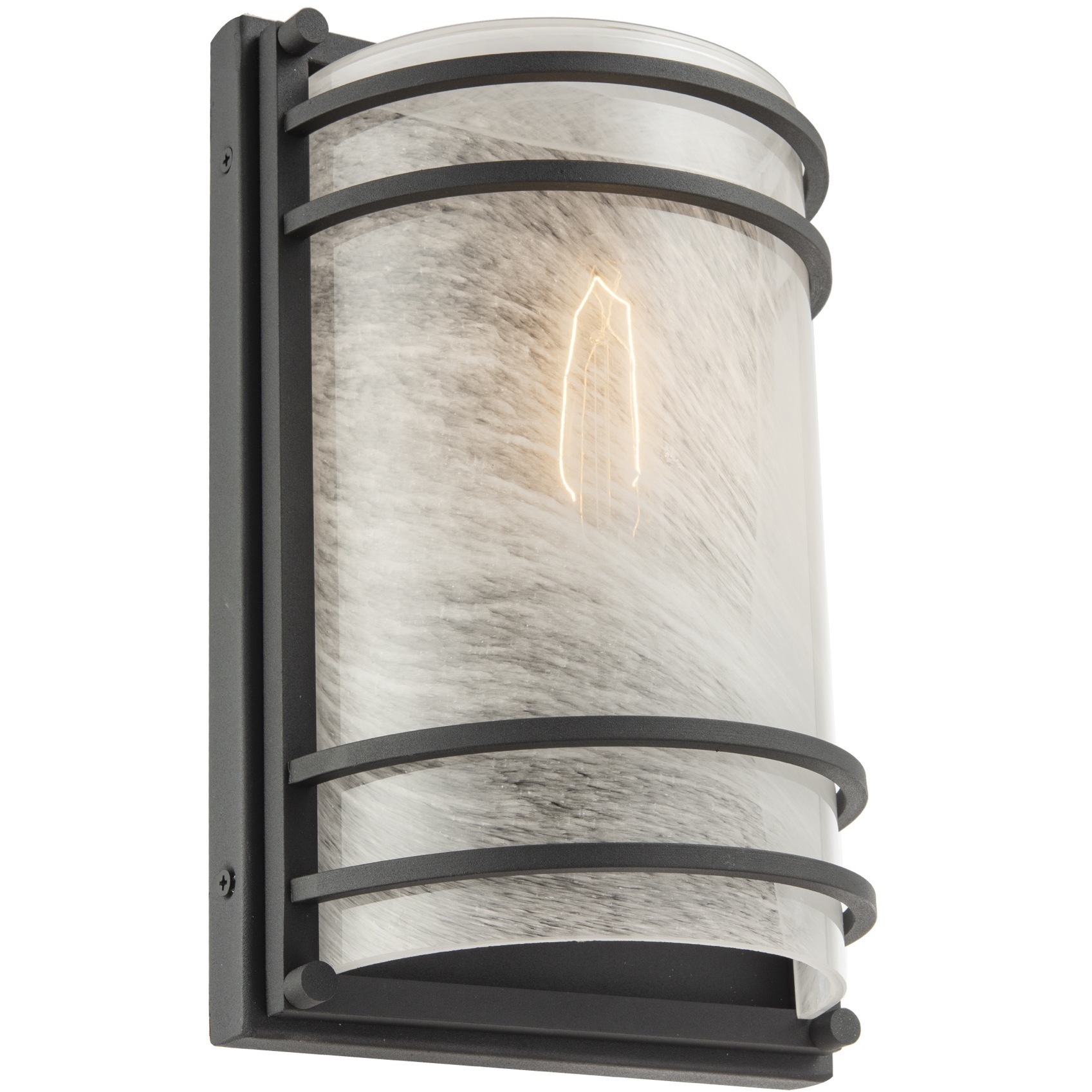 Keswick 1 Light 11 inch Black Outdoor Wall Sconce
