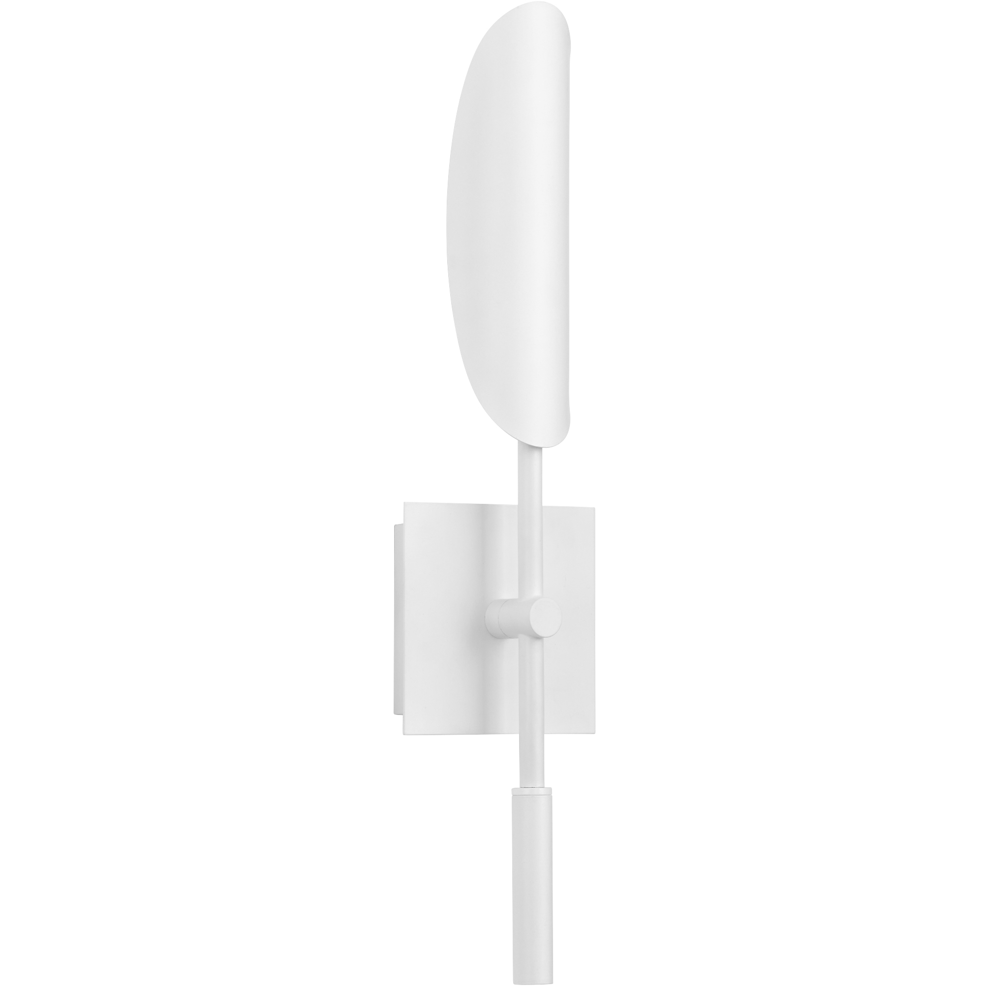 Pivot 1 Light 6 inch White/Aged Brass Wall Sconce Wall Light