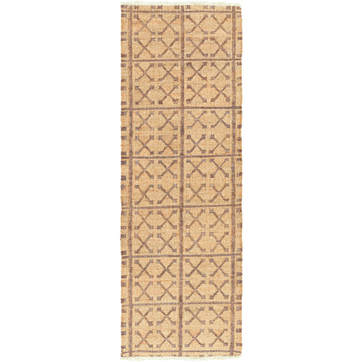 Laural 156 X 108 inch Cream, Khaki, Lavender Rug