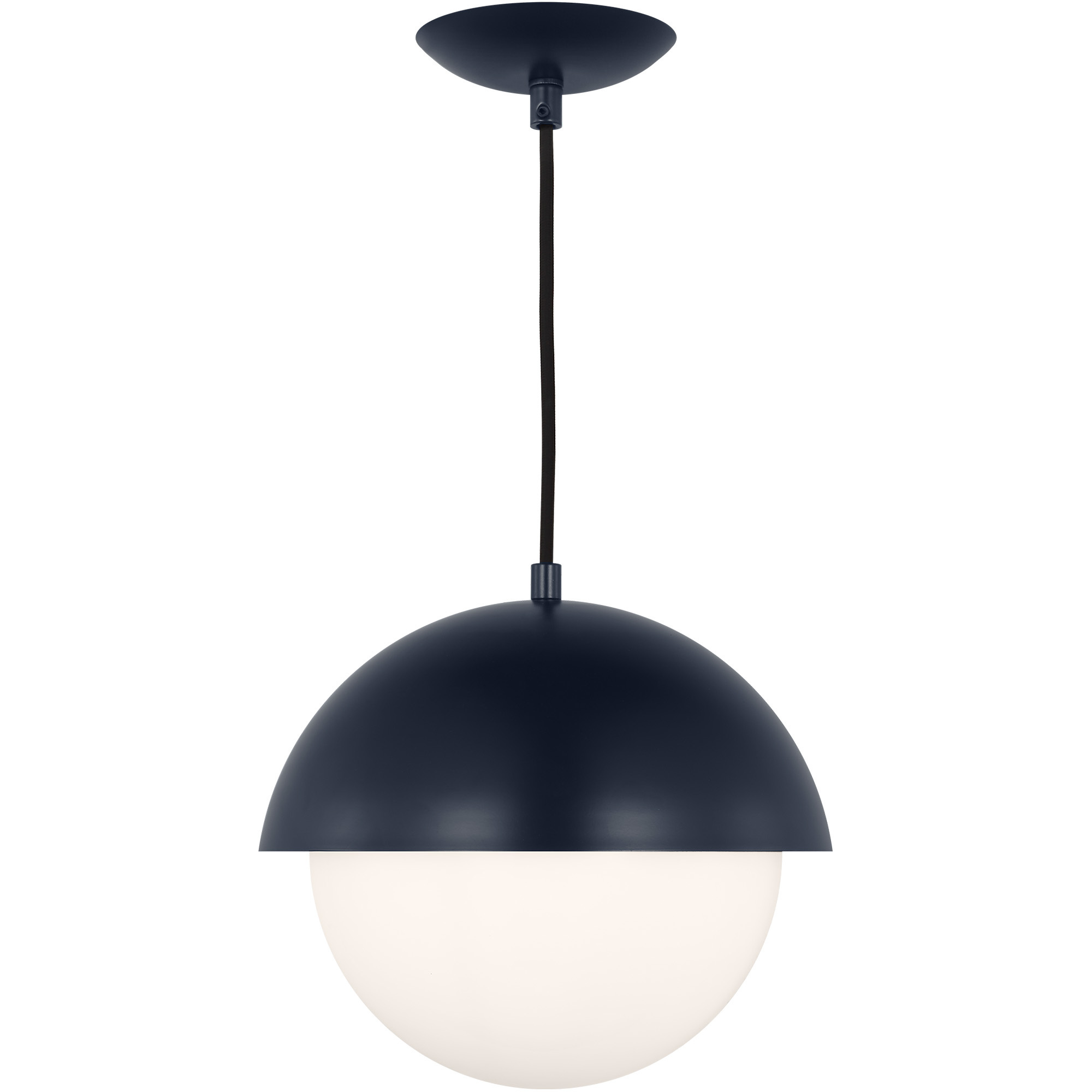 Drew & Jonathan Hyde 1 Light 12 inch Navy Pendant Ceiling Light