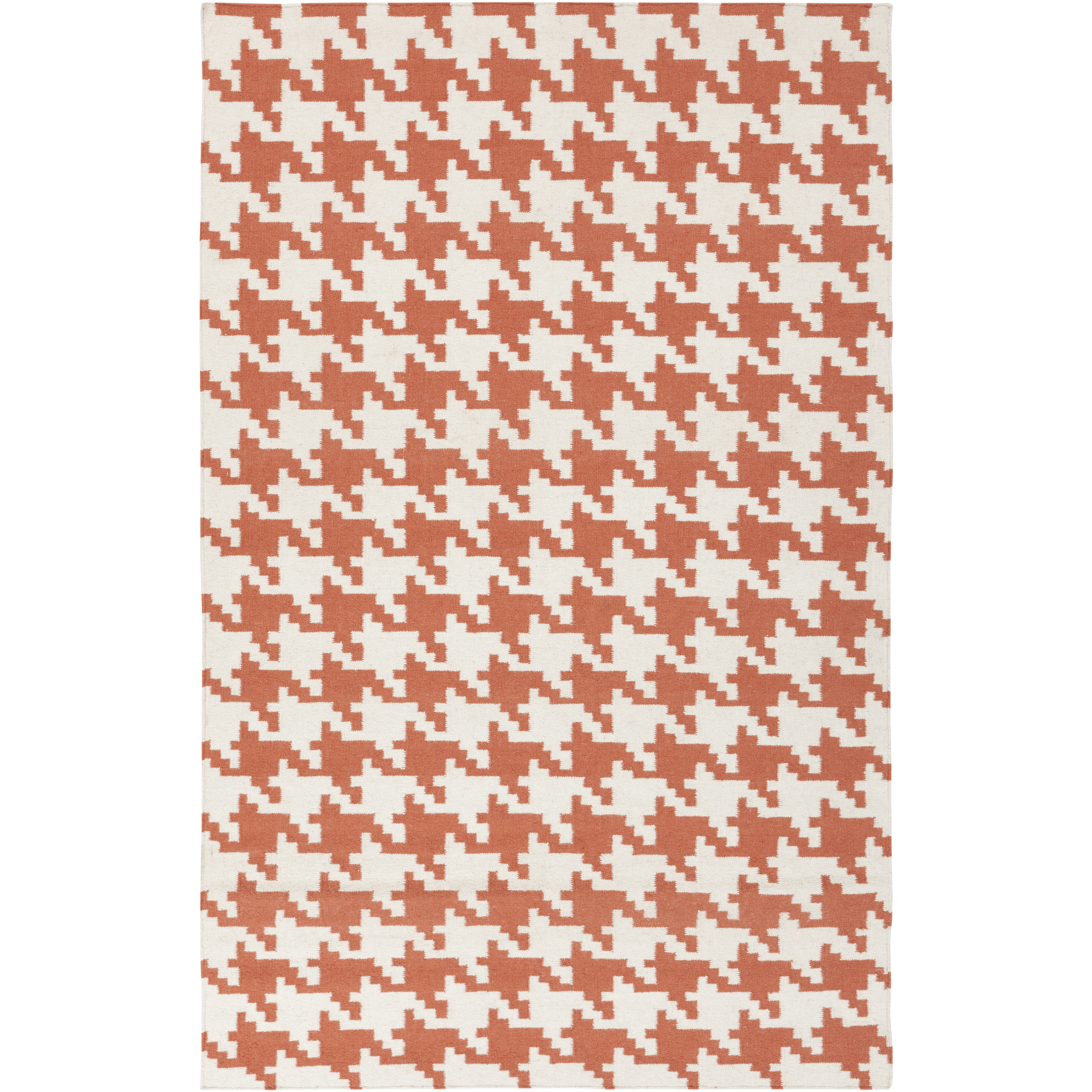 Frontier 66 X 42 inch Khaki, Terracotta Rug