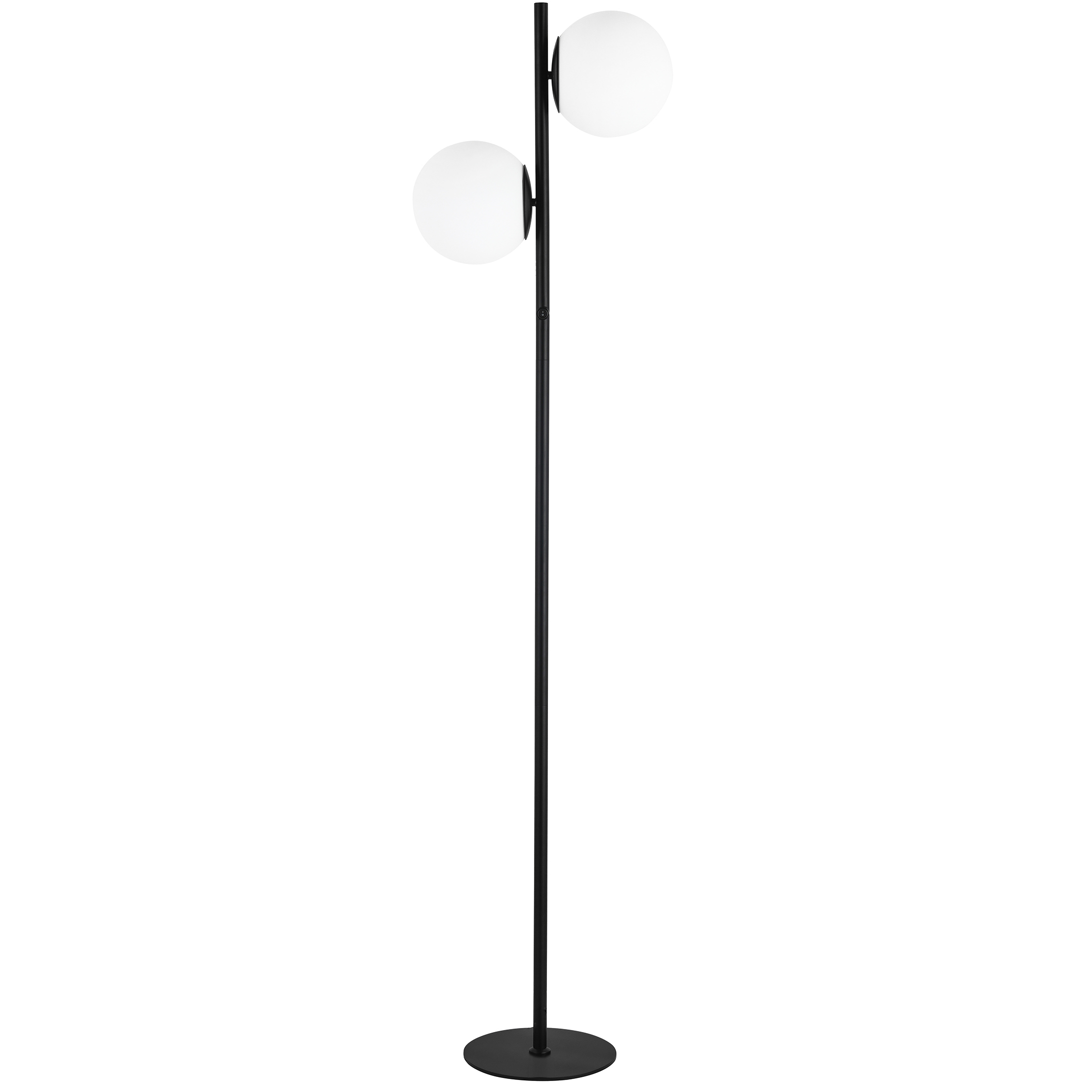 Folgar 66.75 inch 60 watt Matte Black Decorative Floor Lamp Portable Light