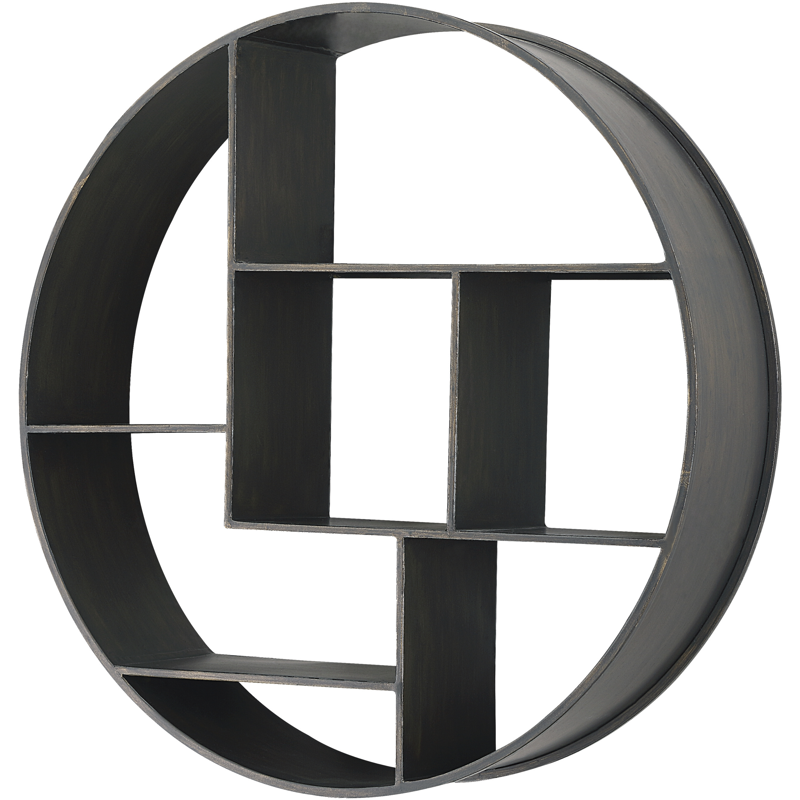 Stellar 29 X 29 X 7 inch Graphite Wall Shelf
