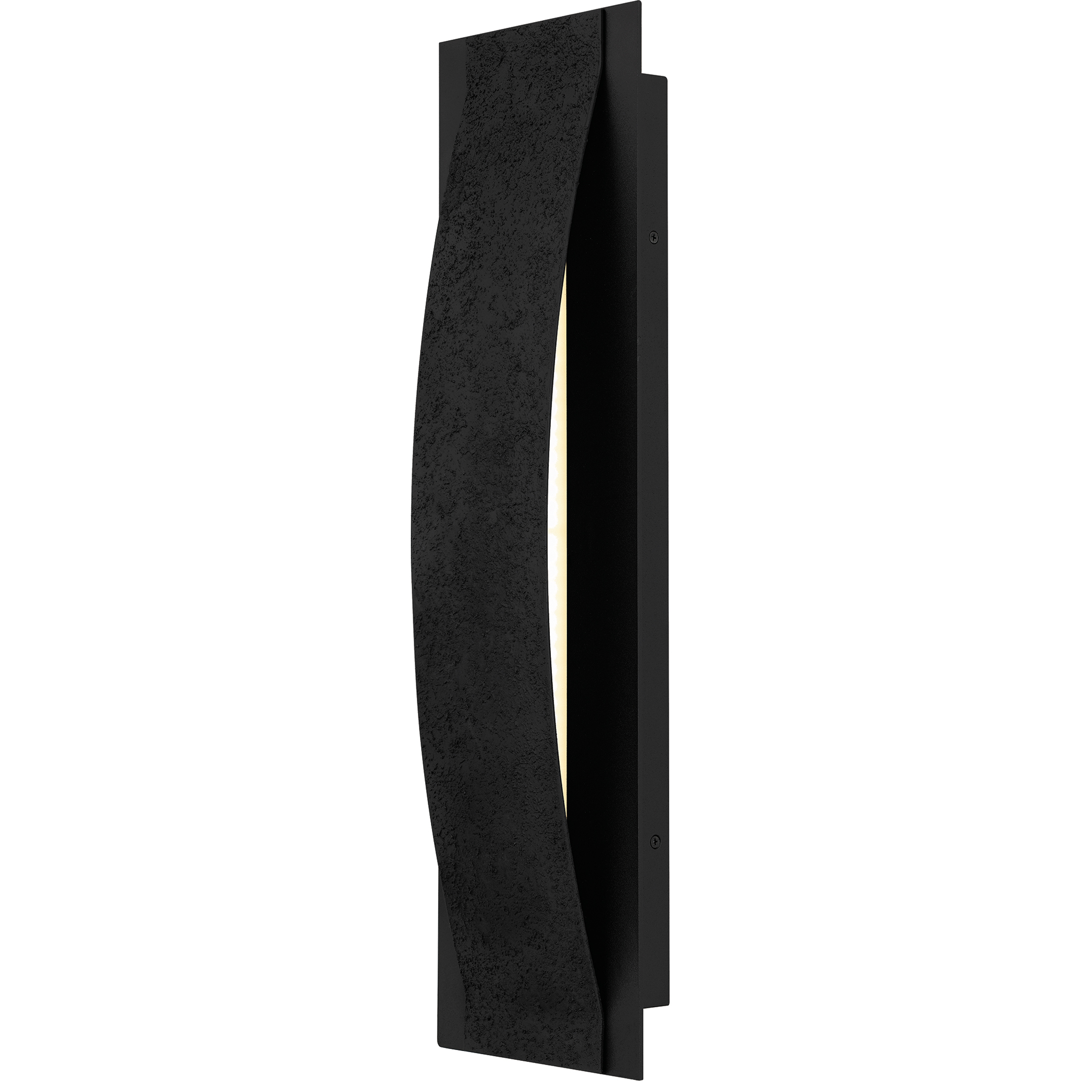 Onyx LED 24 inch Earth Black Outdoor Wall Lantern, Large